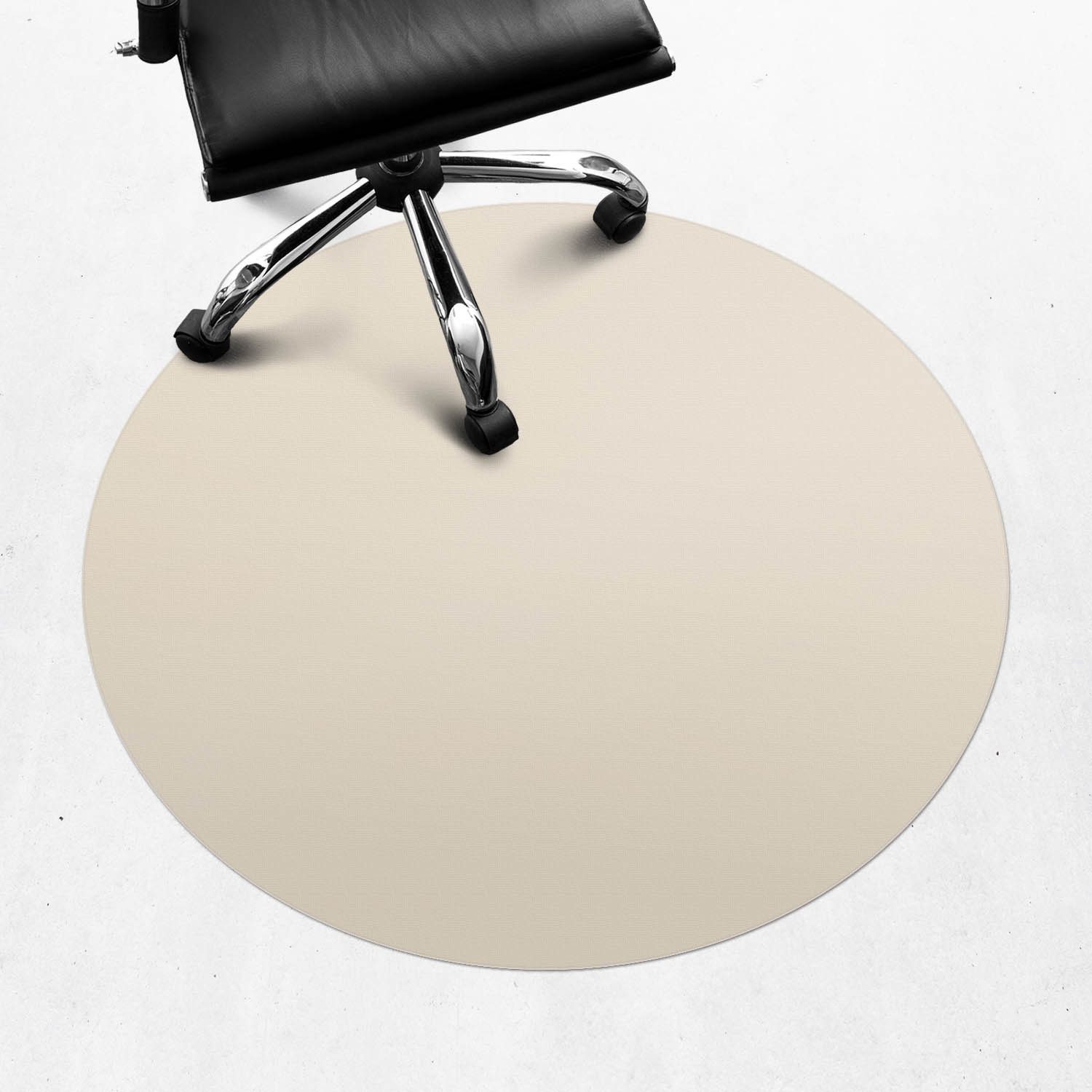 Tulup Bodenschutzmatte Bürostuhlunterlage Farbe Beige n Unterlage Schreibtischstuhl