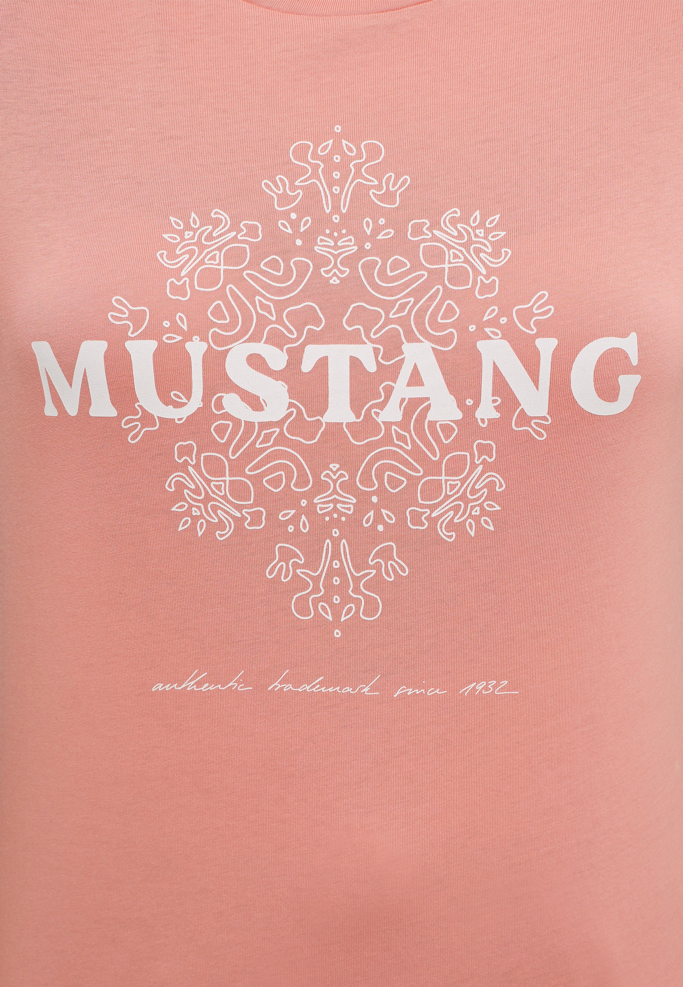 MUSTANG T-Shirt Alexia Print C pink