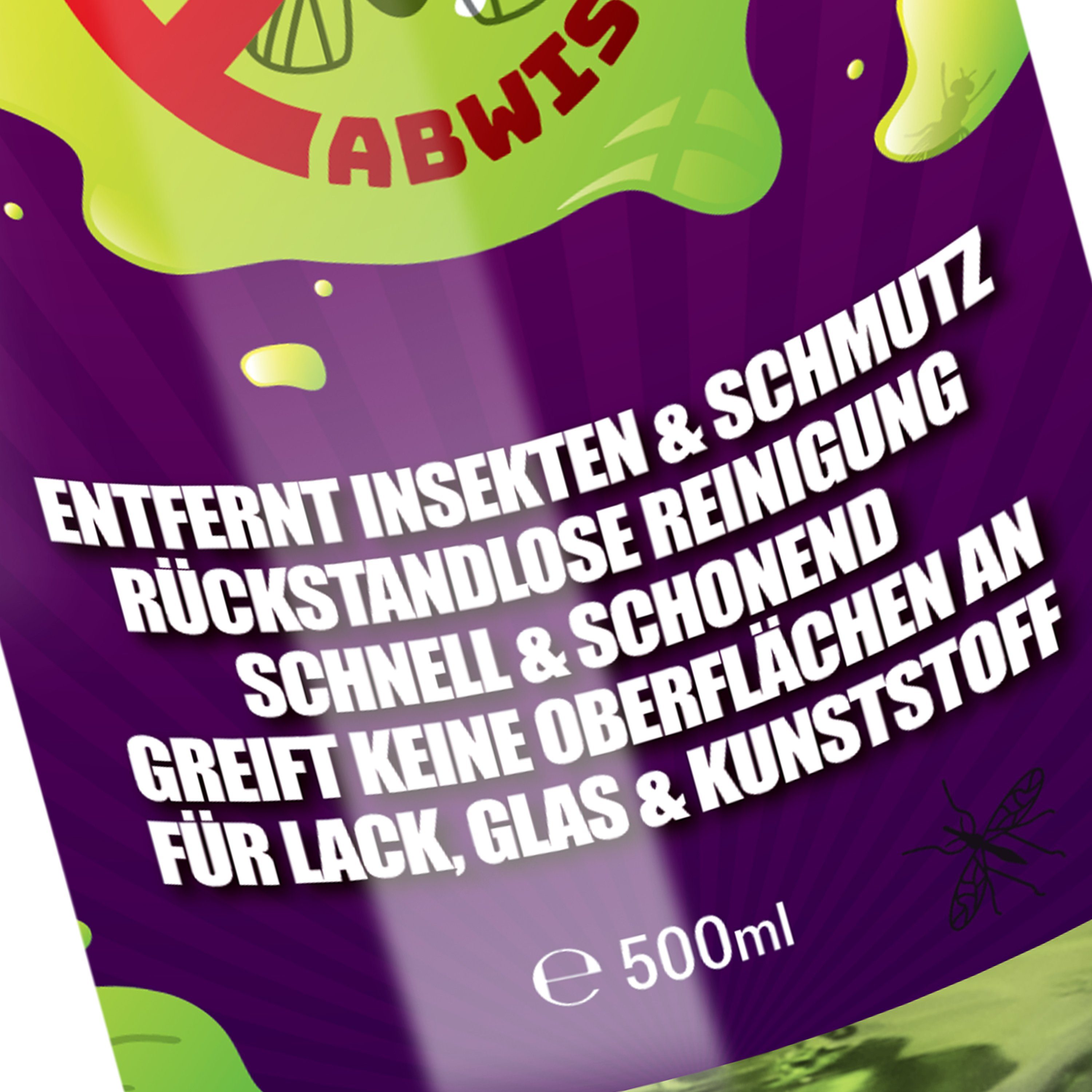 ShinyChiefs INSEKTENENTFERNER - Aufsprühen & Abwischen 500ml Insektenentferner (1-St)