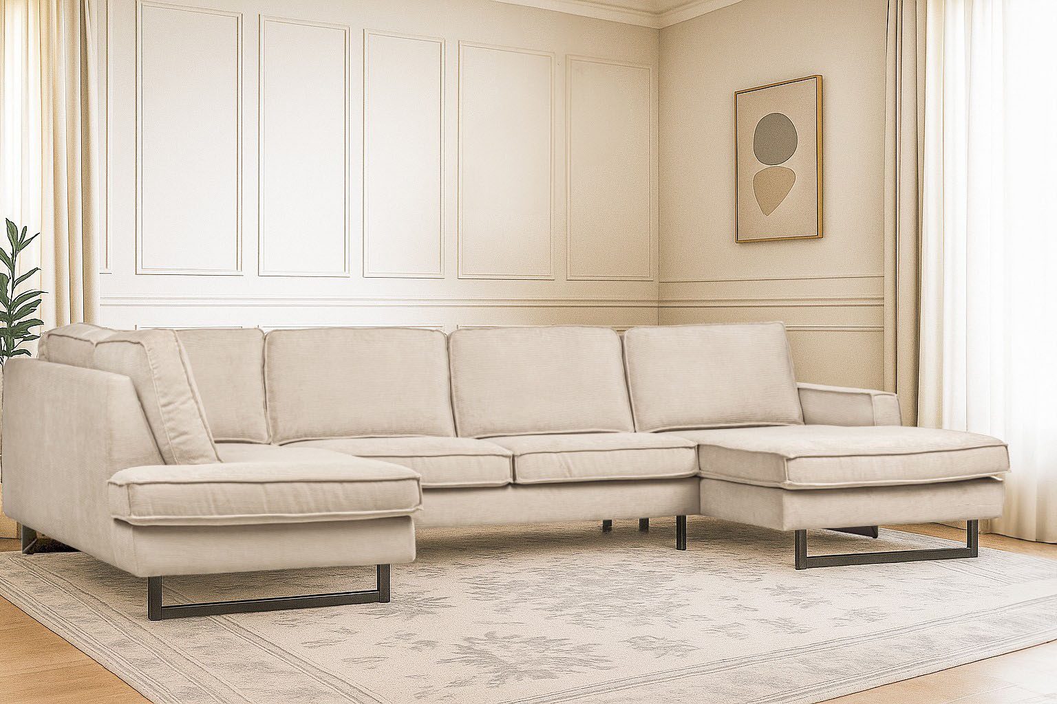 Places of Style Wohnlandschaft Pinto, 350 günstig online kaufen