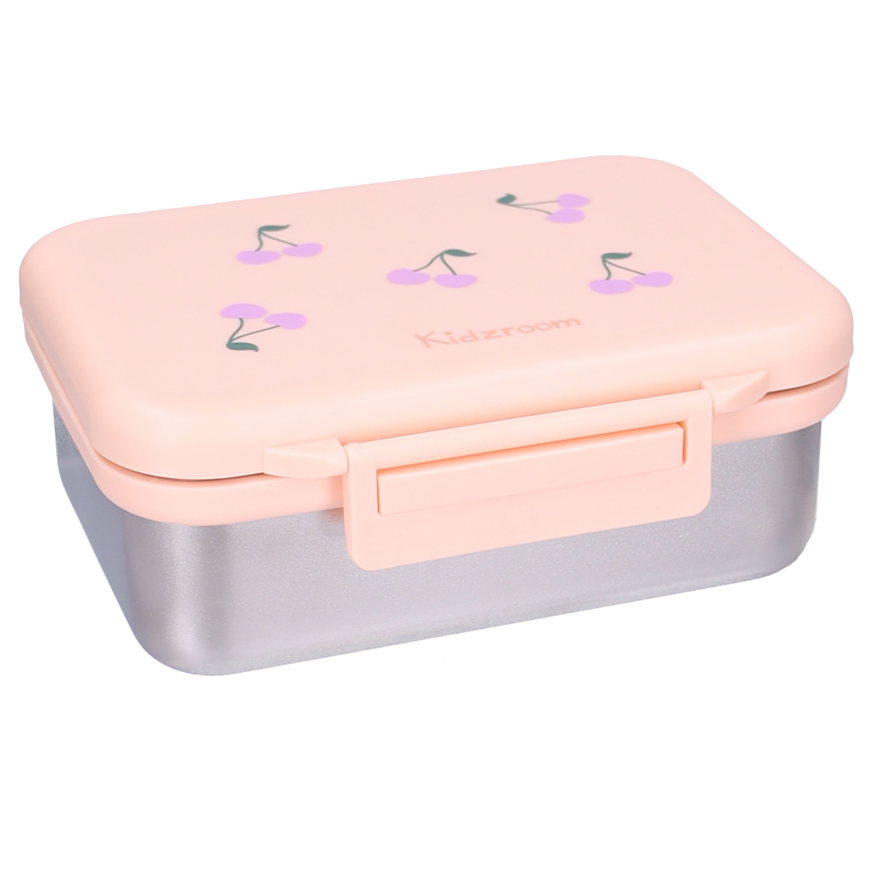 Kidzroom Lunchbox Small Talk Brotdose Kinder 1,8 l Lunchbox mit Dinosaurier Motiv, Edelstahl, PP, (2-tlg)