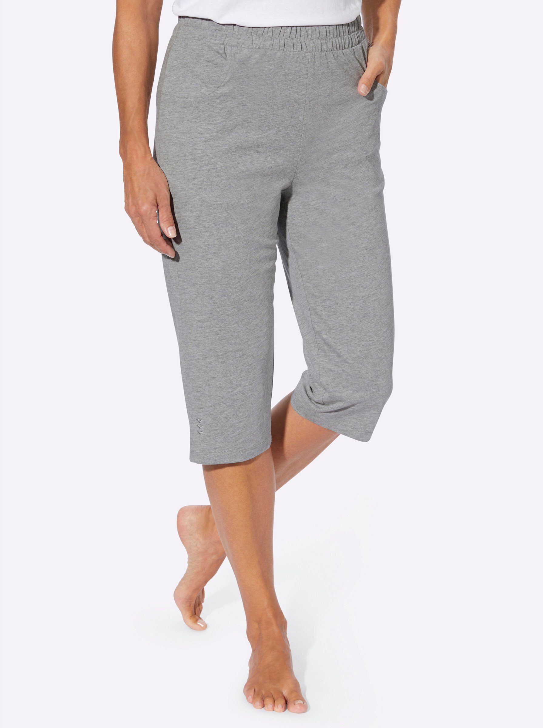 Sieh an! Jogginghose Capri-Freizeithose günstig online kaufen