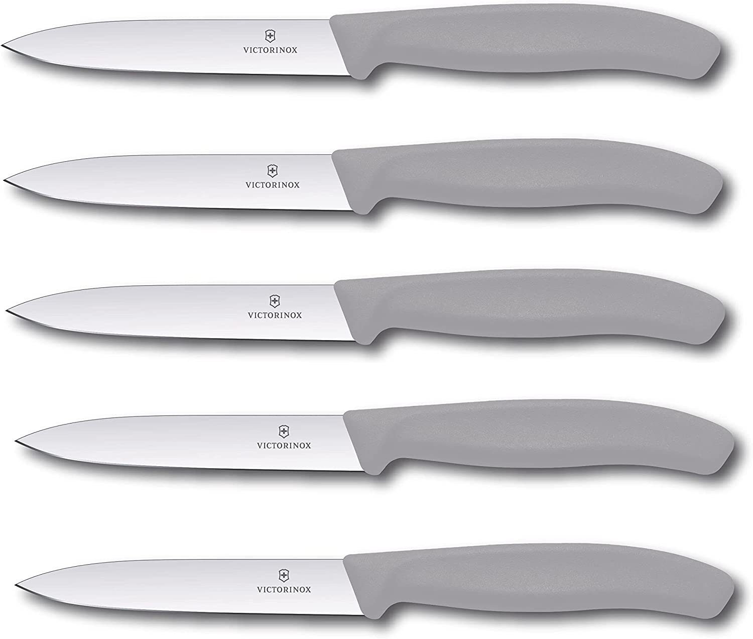 Victorinox Gemüsemesser Tomatenmesser Swiss Classic 10 cm Cool Grey / Grau