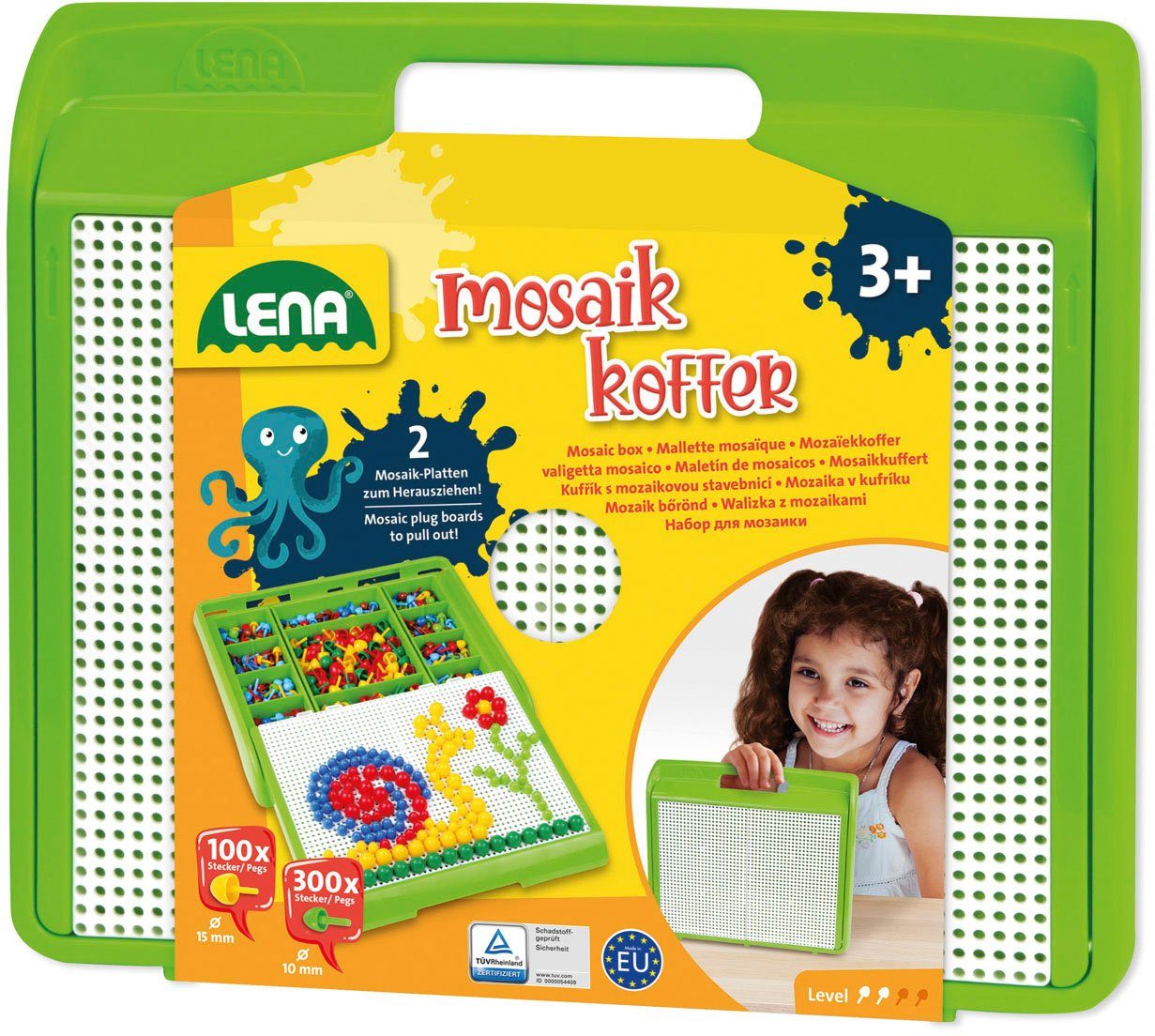 Kreativset Mosaik-Koffer color