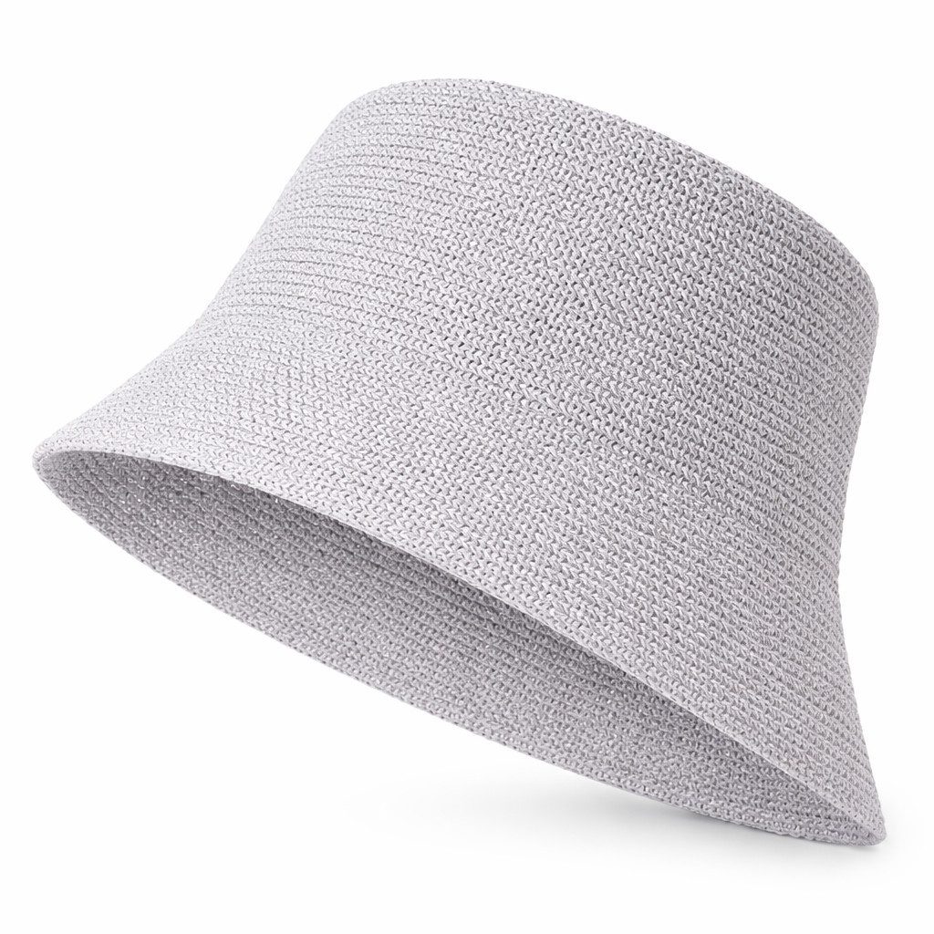 ZUKUNFTSENKEL Fischerhut aus Papierstroh – Leichter Sommerhut mit breiter Krempe (Sonnenschutz, Damen, Herren) Anglerhut Bucket Hat