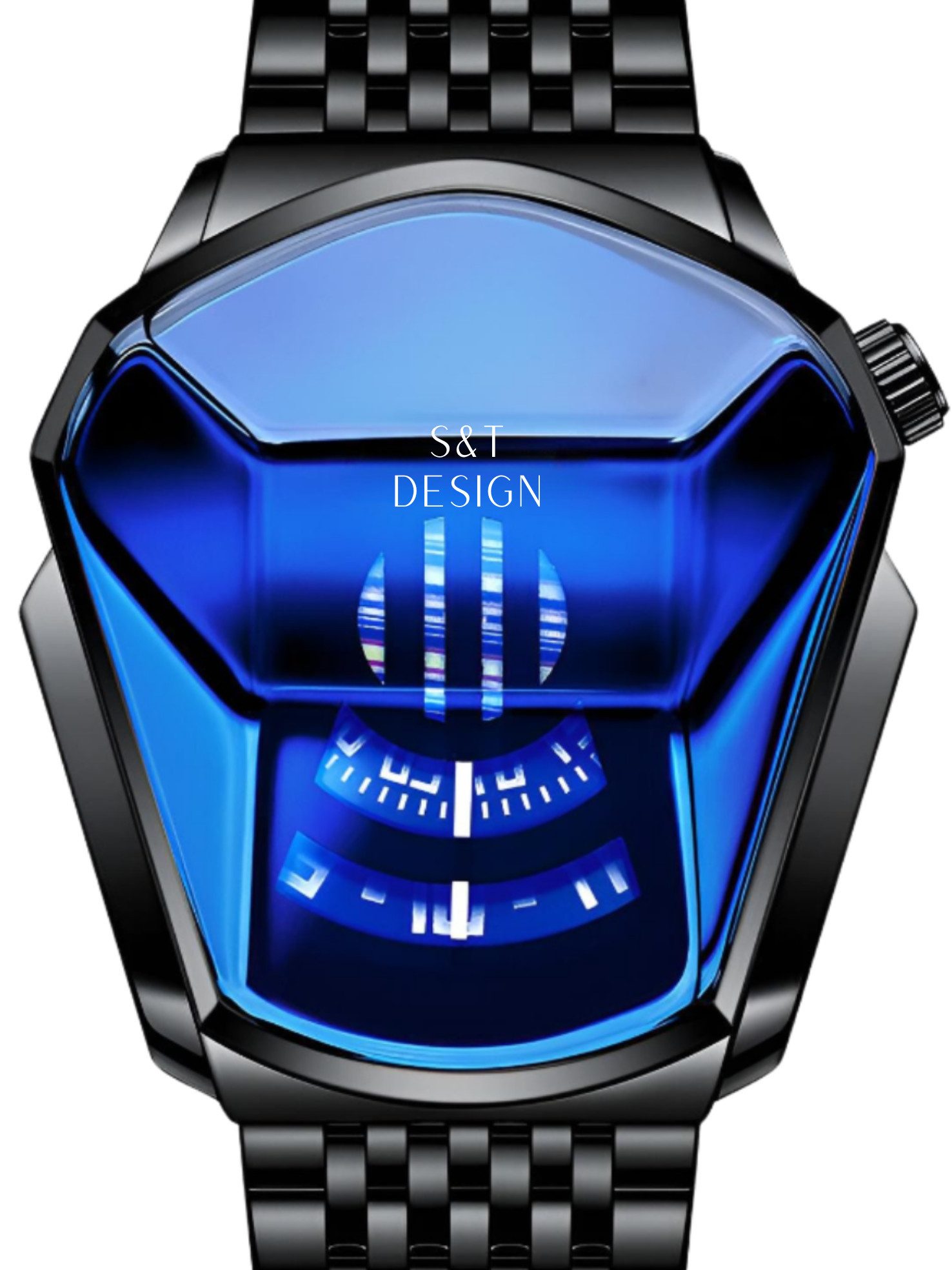 Quarzuhr Herren Uhr Edelstahl Armbanduhr Herrenuhr