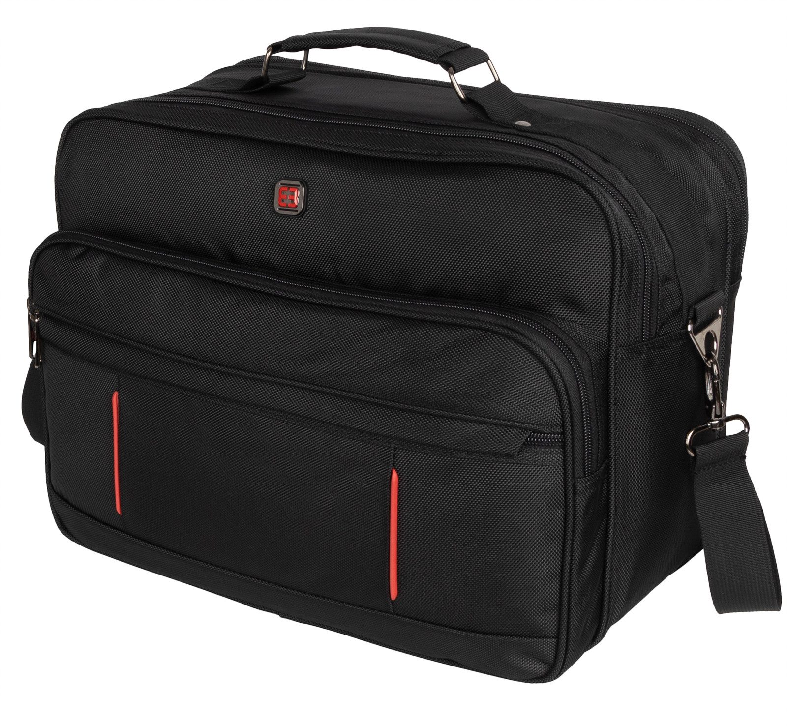 EAAKIE Umhängetasche Arbeitstasche Umhängetasche Messenger Flugbegleiter Herrentasche XXL, als Schultertasche, Umhängetasche tragbar – Bild 4 von 5