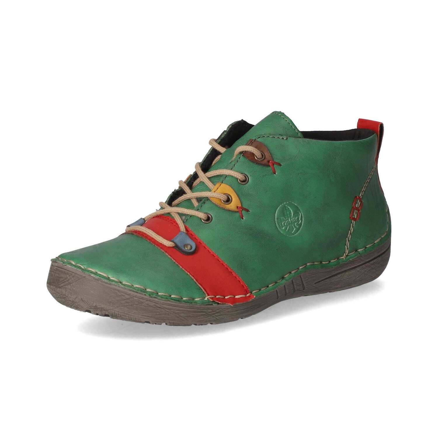 Rieker Halbschuhe Schnürstiefel