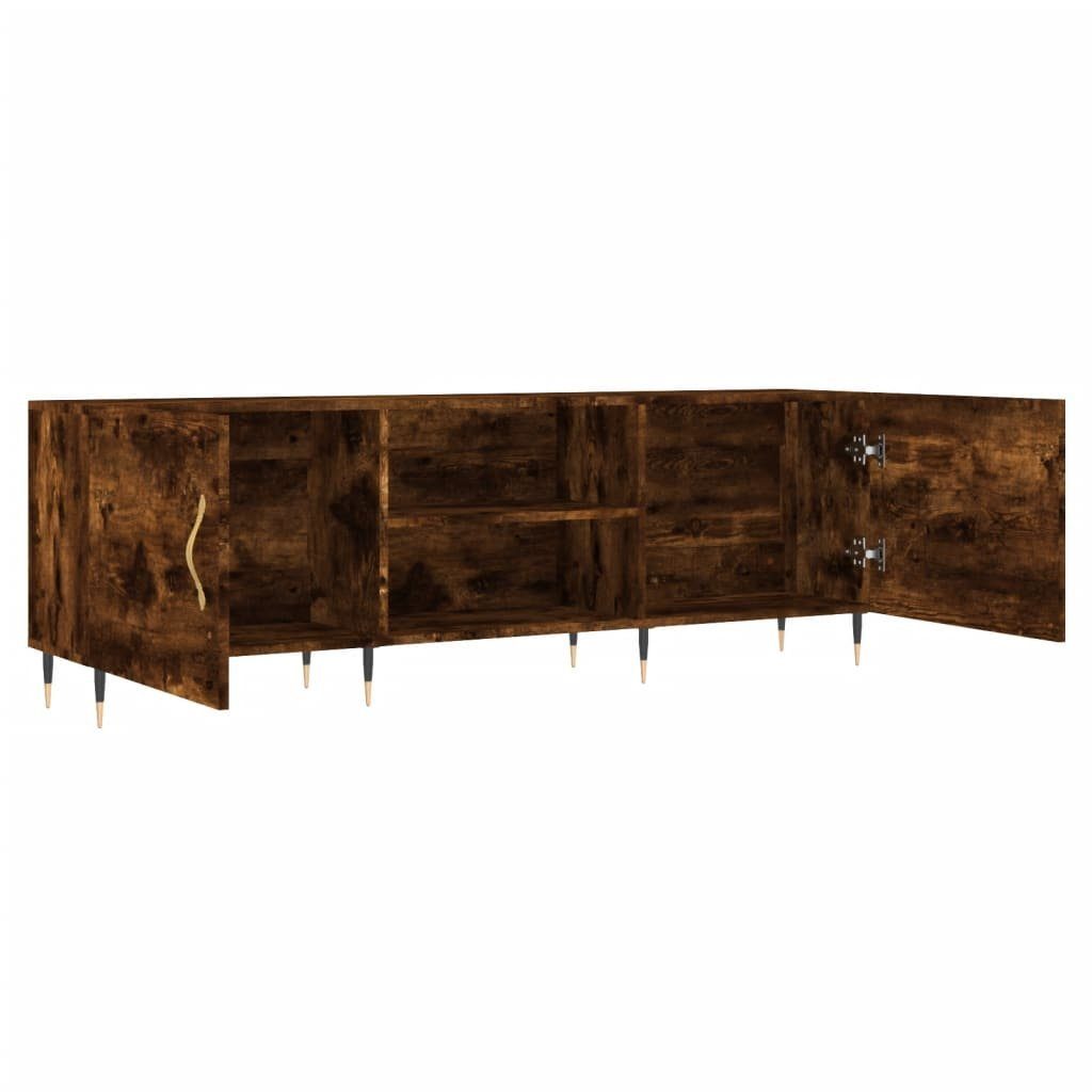 vidaXL TV-Schrank TV-Schrank Räuchereiche Holzwerkstoff (1-St) 150x30x50 cm