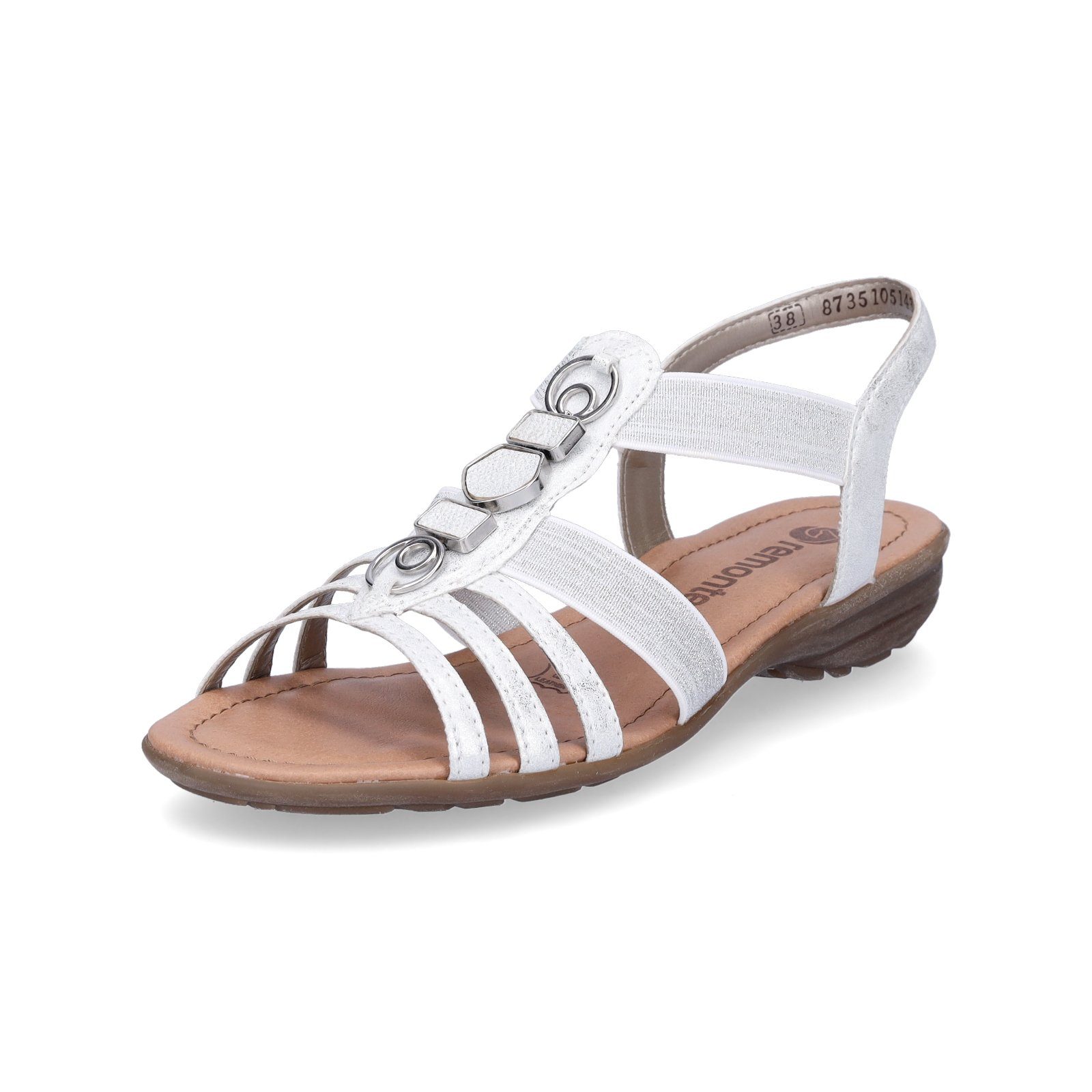 Remonte Remonte Damen Sandale silber glitzer Sandale