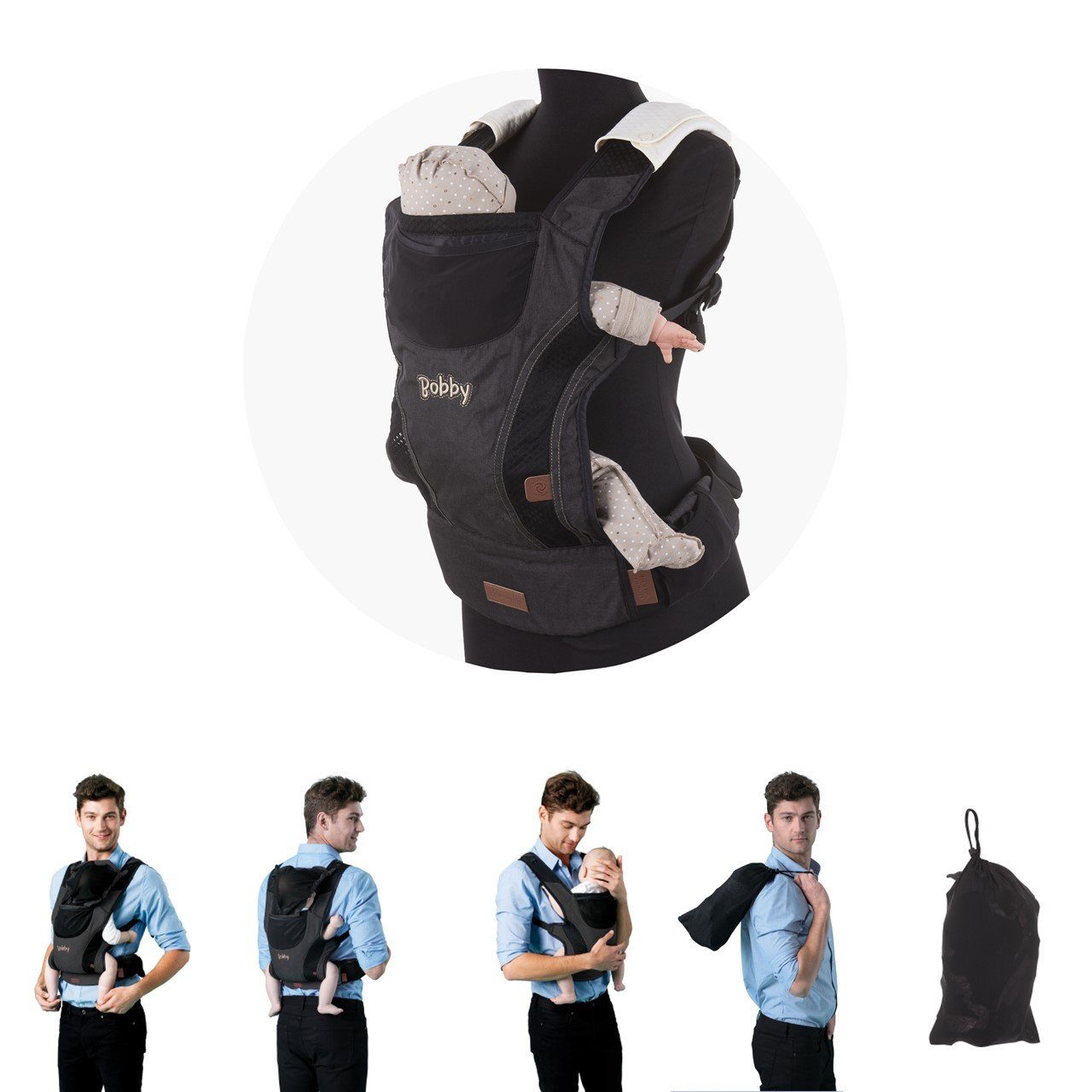 Babytrage Babytrage Bobby 4 in 1