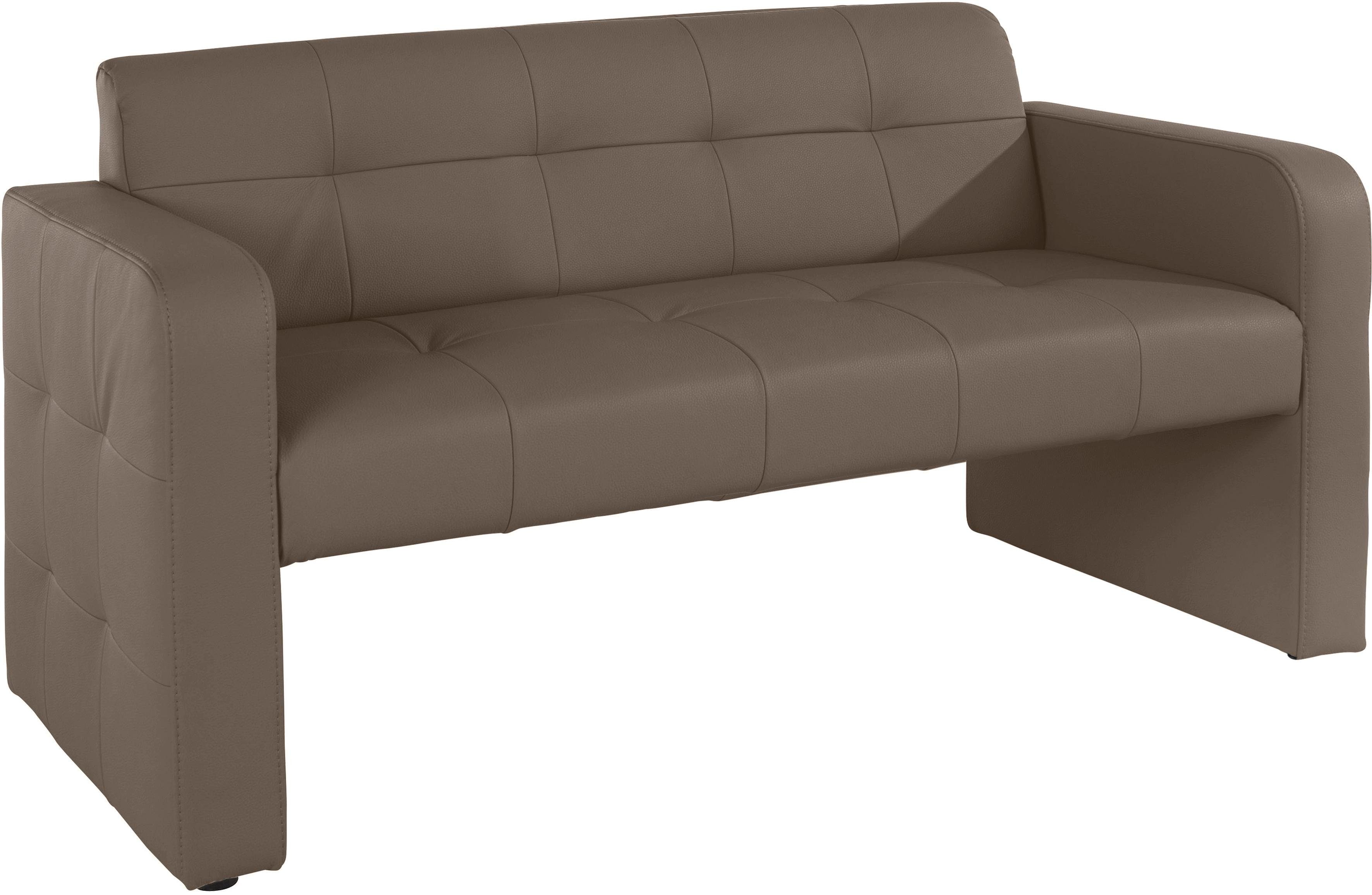 exxpo - sofa fashion Polsterbank Barista Küchensofa, Sitzhöhe 49cm, kompakte Stellmaße, Frei im Raum stellbar