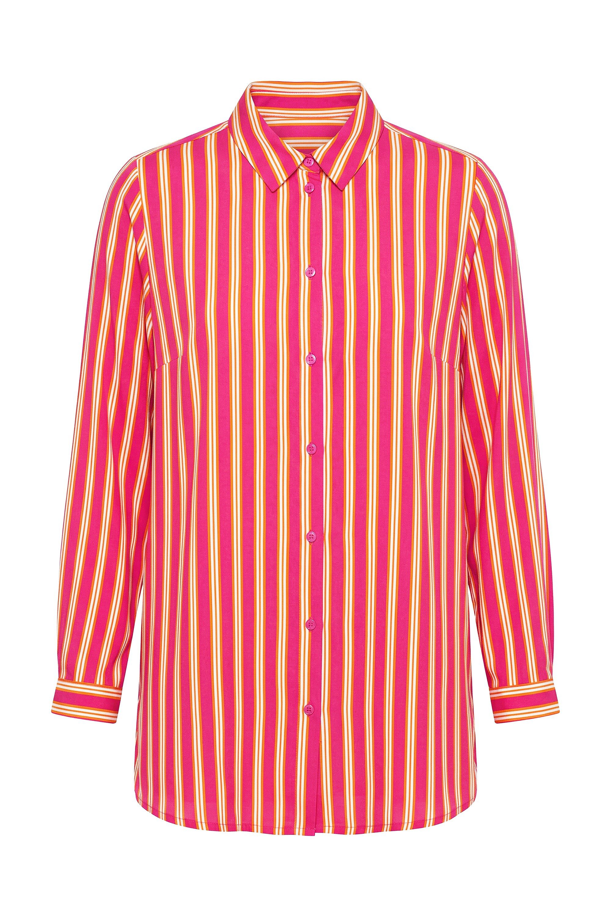Hemdbluse Hemdbluse Straight Shape Streifen