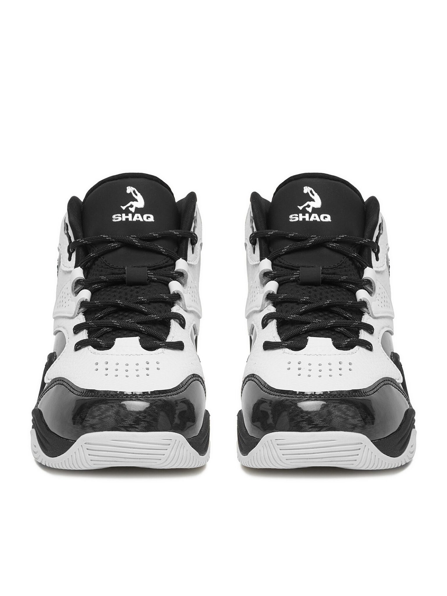 Shaq Shaq Basketballschuhe Junge Weiß SHAQ-EO-JUGERNAUT AQ95041B-BW Schwarz Basketballschuh