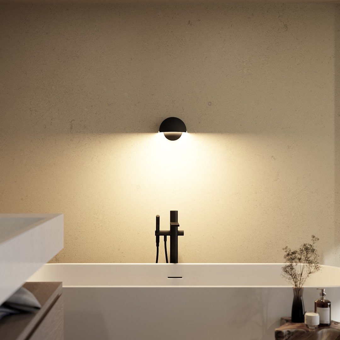 Neona LED Wandleuchte ORION Schwarz, LED günstig online kaufen