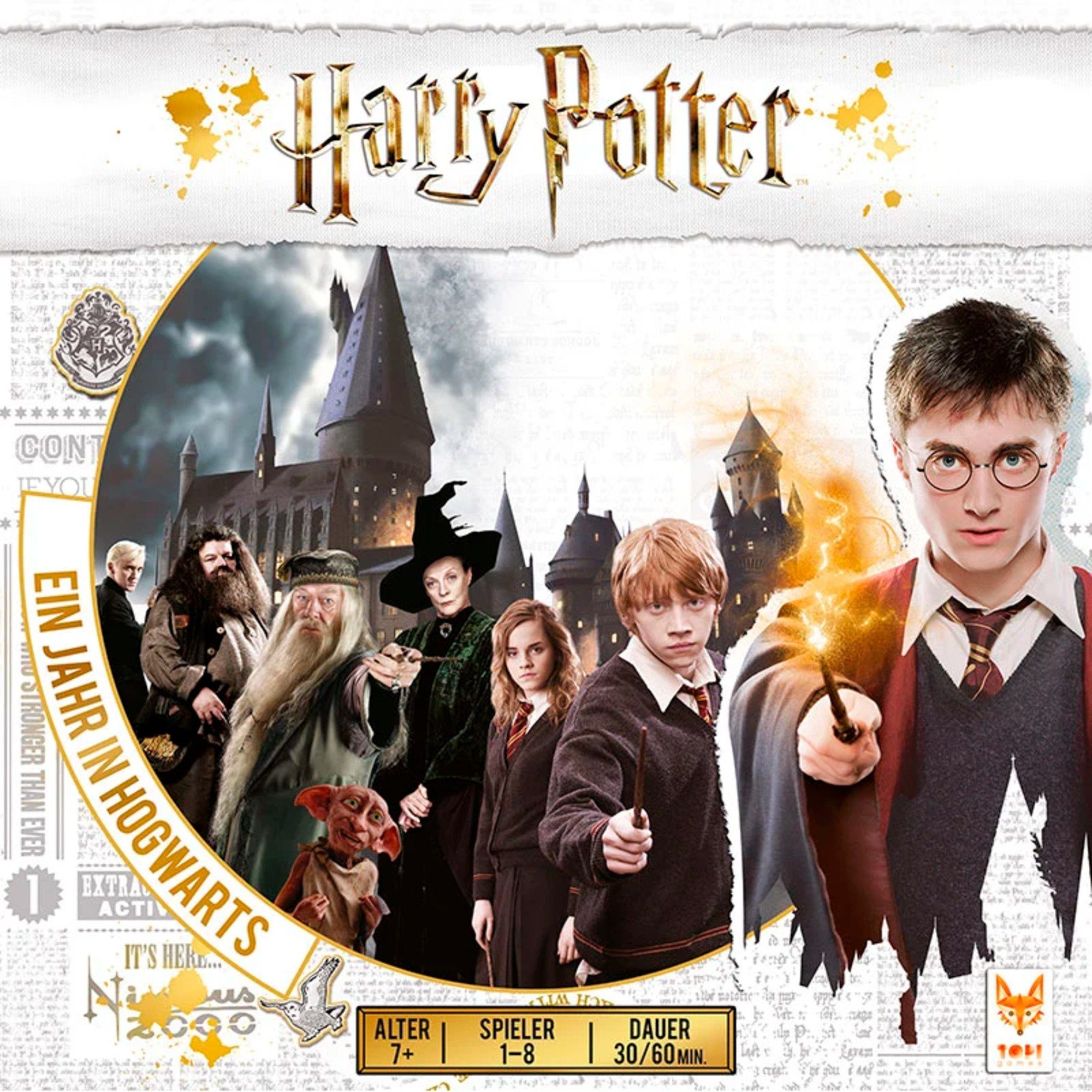 Asmodee Spiel Asmodee Harry Potter: Ein Jahr in Hogwarts