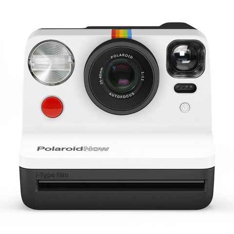 Polaroid Now Kamera schwarz & weiß Sofortbildkamera