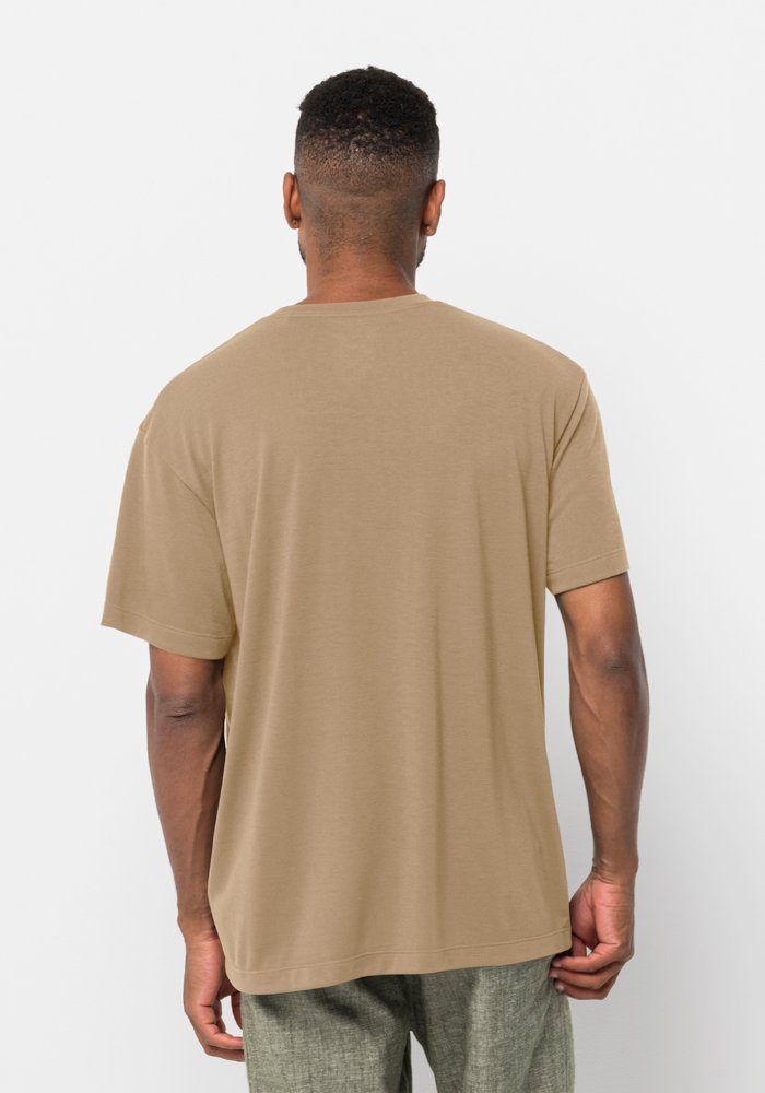 Jack Wolfskin T-Shirt WANDERTHIRST sandstorm T M