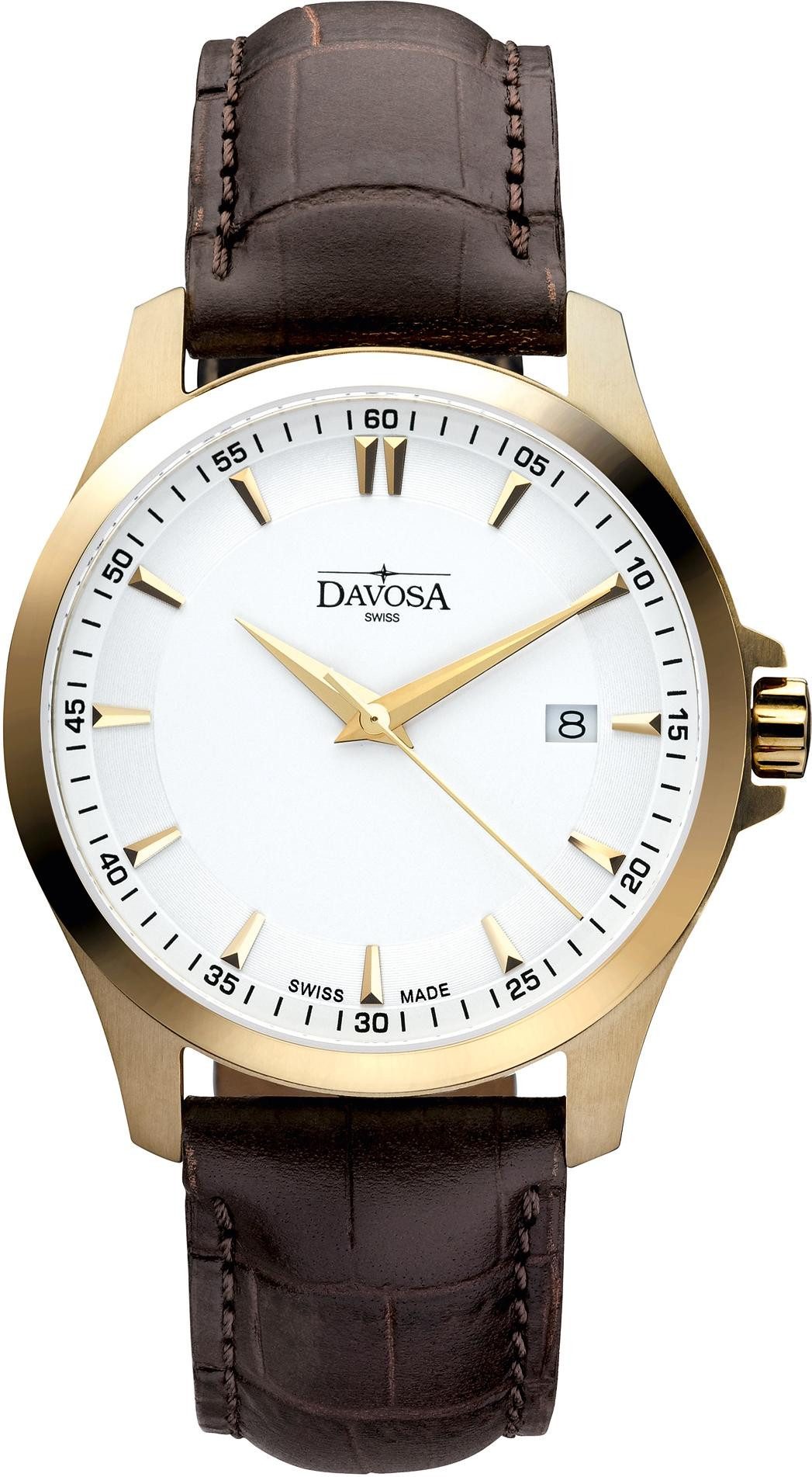 Davosa Quarzuhr CLASSIC QUARTZ Herrenarmbanduhr