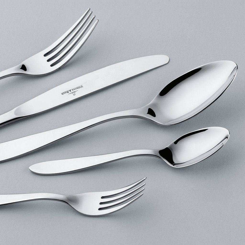 Villeroy & Boch Besteck-Set Arthur Tafelbesteck 24-teilig (24-tlg), 6 Personen, Edelstahl, Edelstahl, 24 Stck, spülmaschinenfest