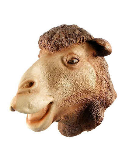 Metamorph Verkleidungsmaske Kamel, Witzige Tiermaske für Karneval und Fasching