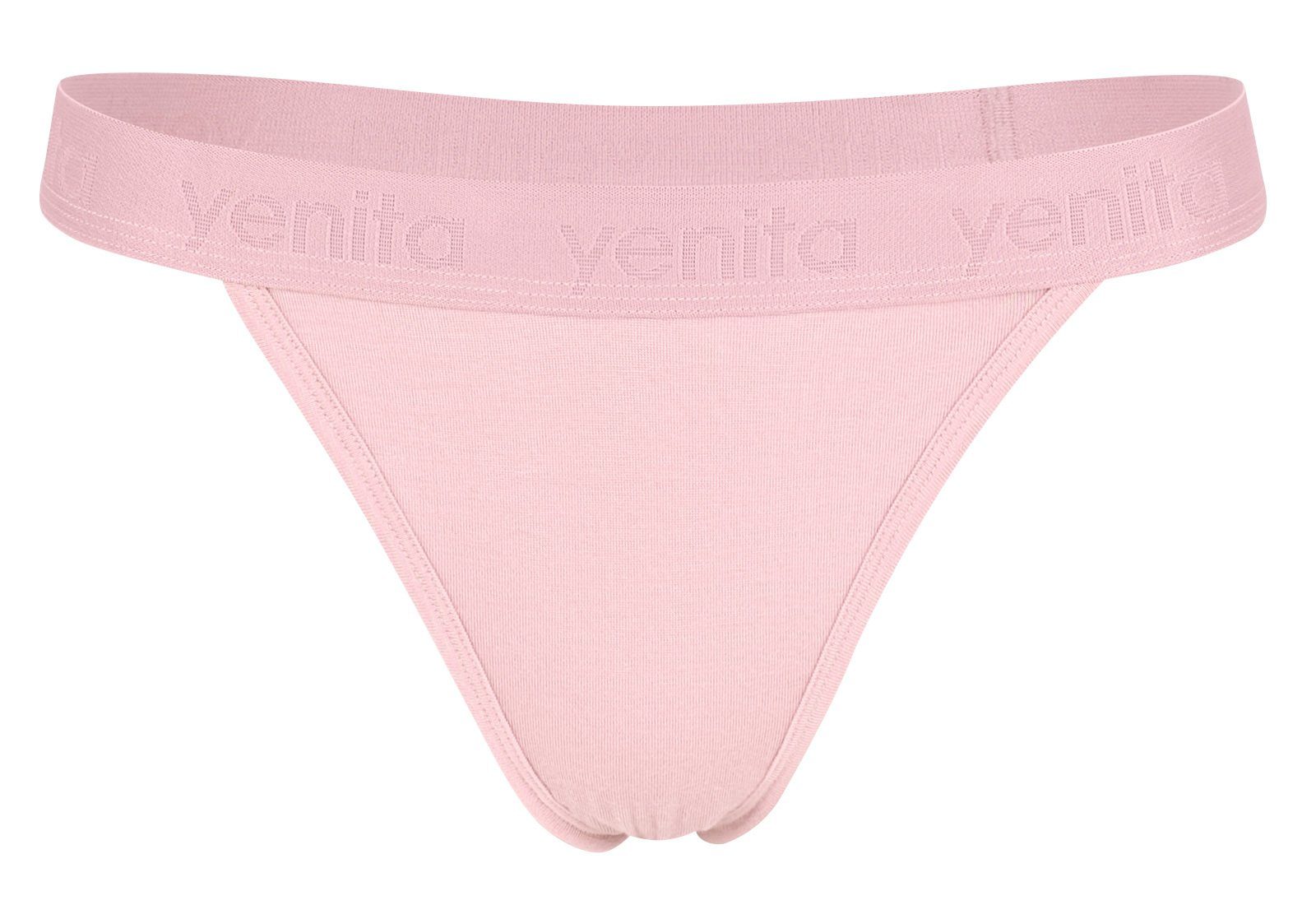 Yenita® String weich und atmungsaktiv durch Bambusviskose Pink