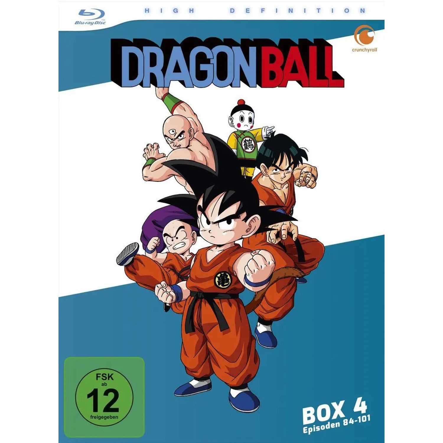 Crunchyroll DVD Dragonball - TV-Serie - Box 4 (4 DVDs) - NEU