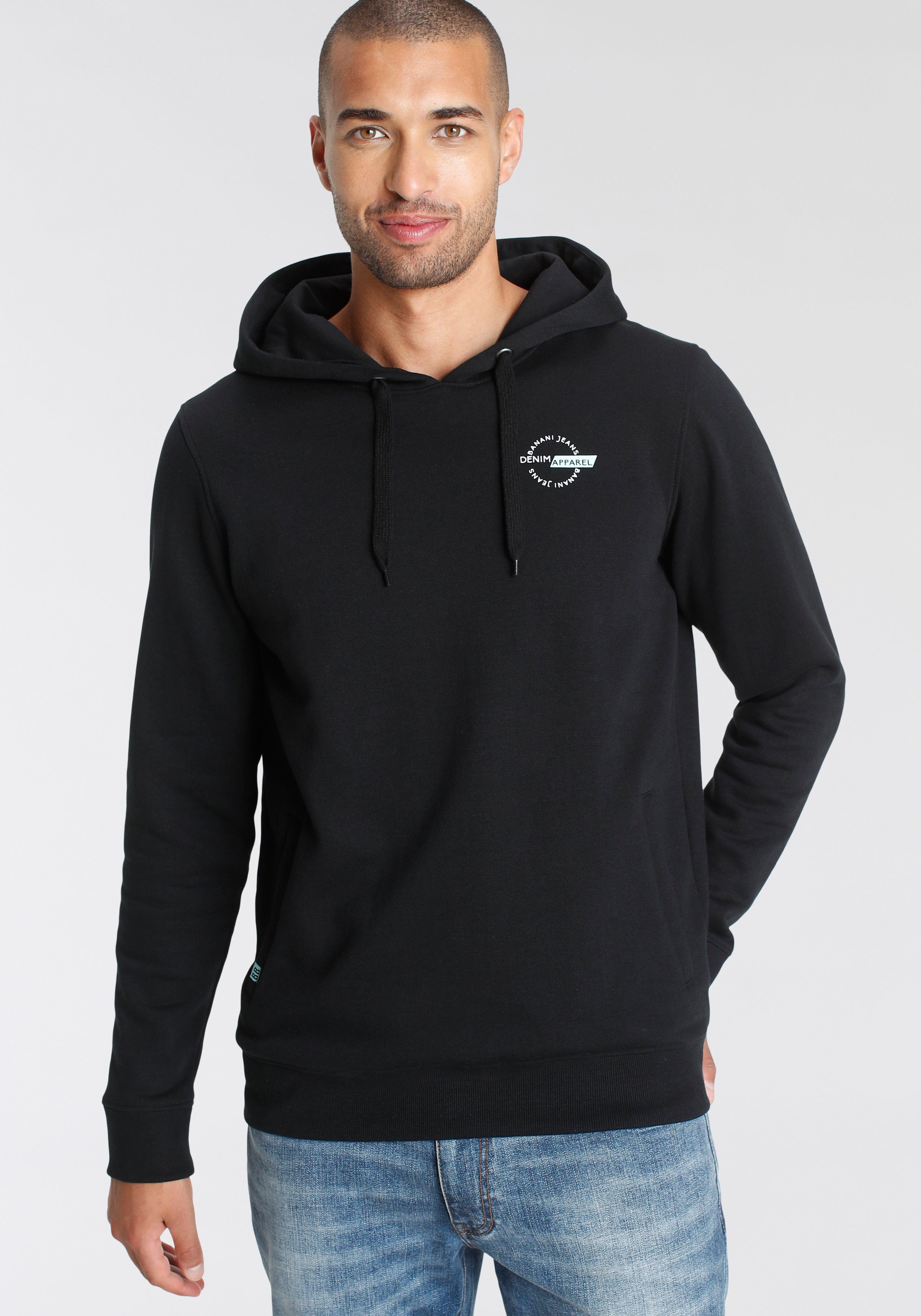 Bruno Banani Hoodie schwarz