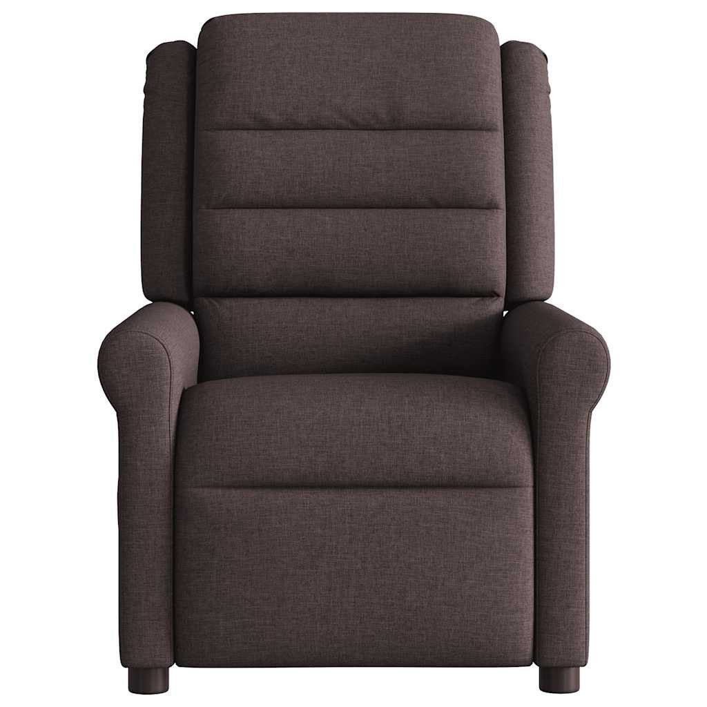 vidaXL Sessel Relaxsessel Dunkelbraun Stoff (1-St) günstig online kaufen