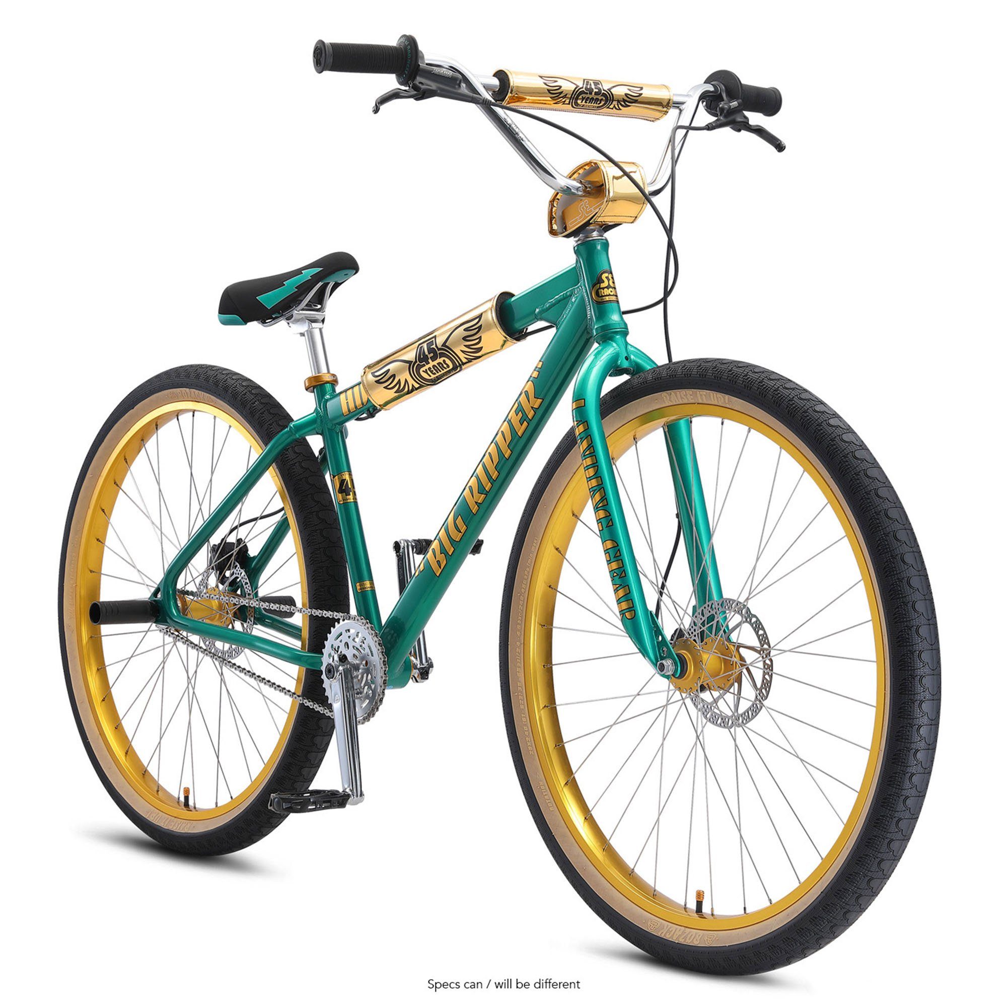 SE Bikes Mountainbike Big Ripper HD, 1 Gang, ohne Schaltung, Wheelie Bike 29 Zoll Fahrrad für Erwachsene und Jugendliche ab 165 cm
