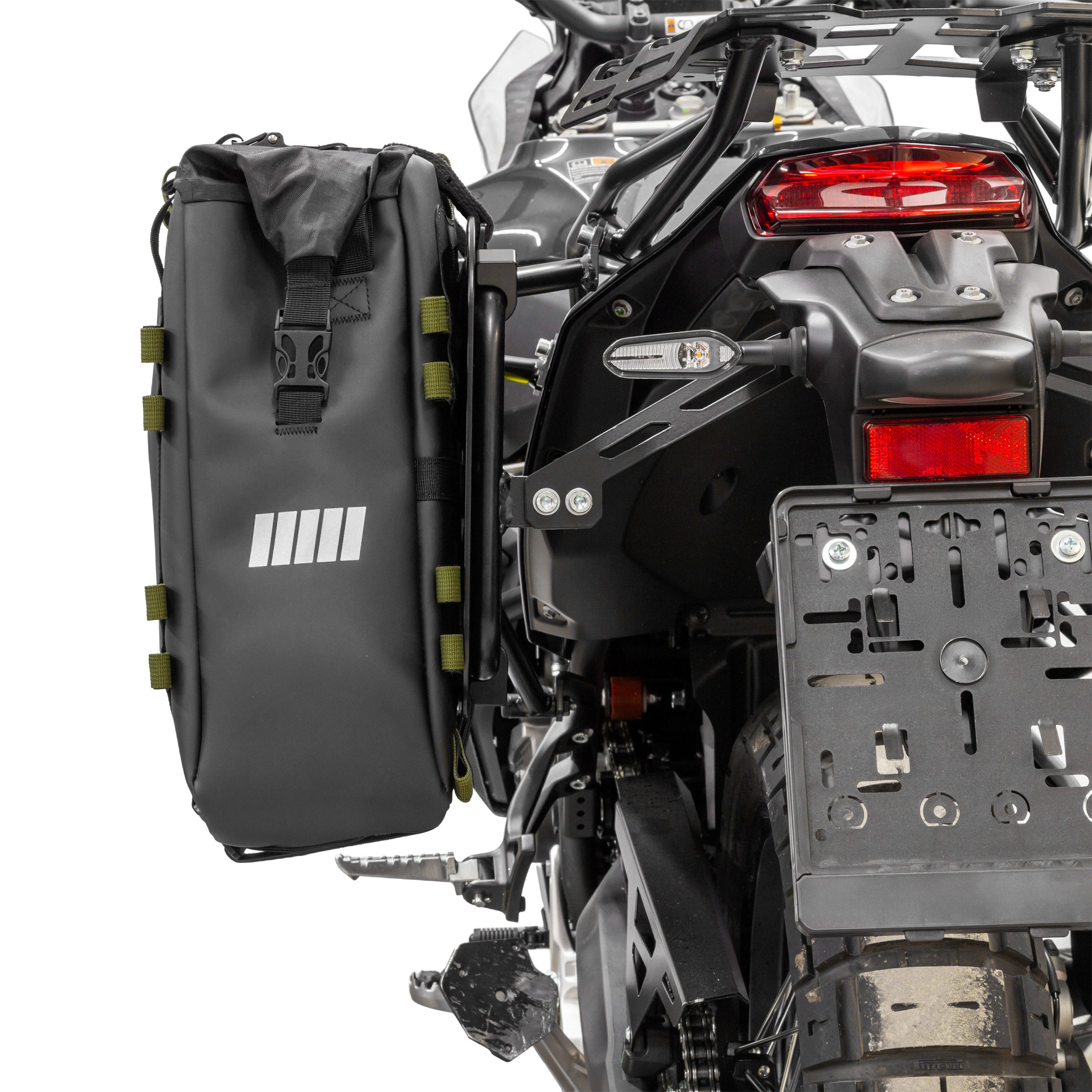 SCHNORR Gepäckträgertasche Motorrad-Satteltasche, Seitentasche - SC32 M + SC38 L für Honda R 120