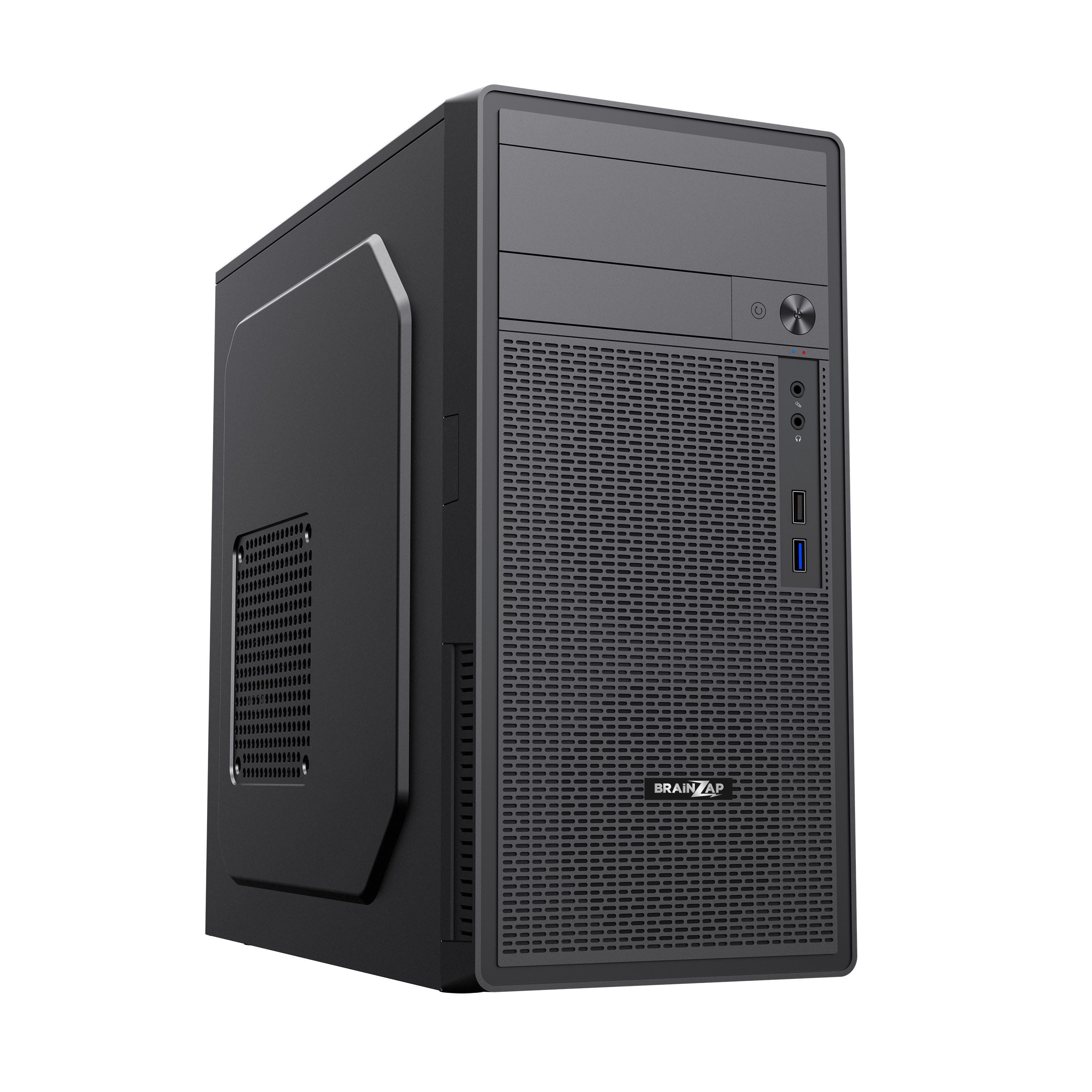 BRAINZAP Office/Home/Desktop PC Business-PC (AMD Ryzen 3 3200G, 16 GB RAM, 500 GB SSD, Luftkühlung, NVMe SSD, Windows 11, G DATA Internet Security, TPM 2.0, SecureBoot)