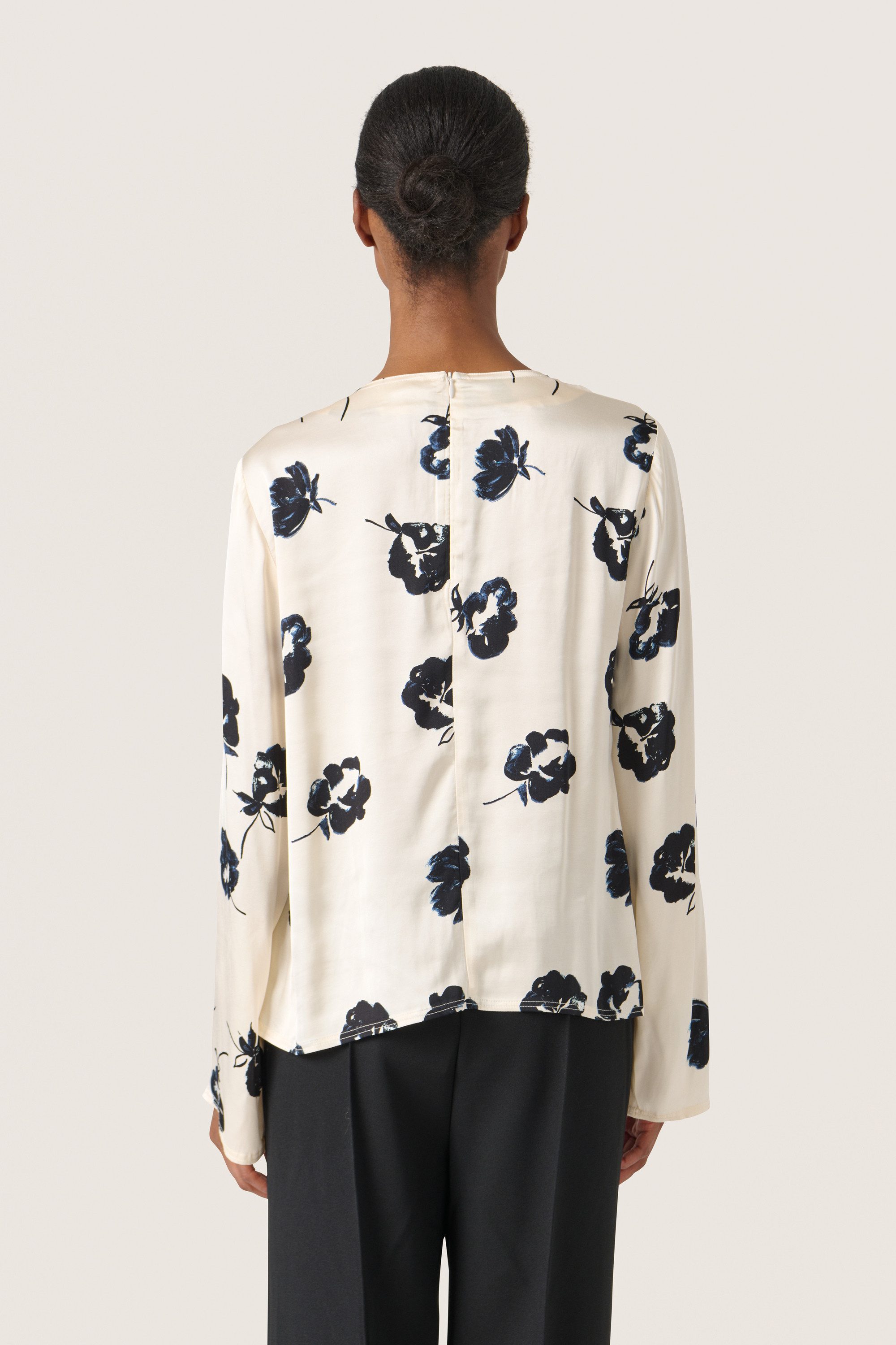 SOAKED IN LUXURY Langarmbluse Langarm-Bluse SLErwina