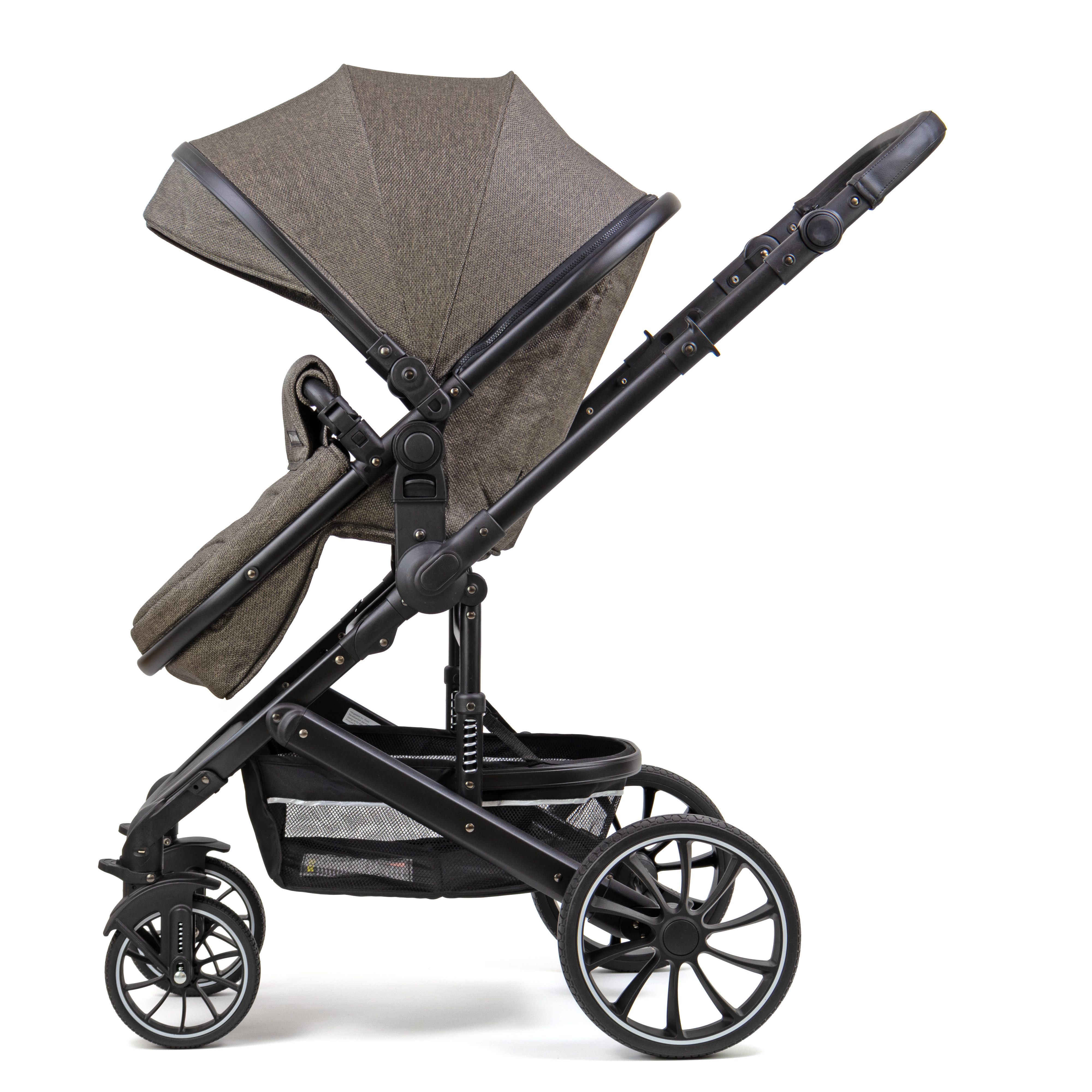 Pixini Kombi-Kinderwagen Pixini Kalani Kinderwagen 3in1 Set, Sicherheitsbügel