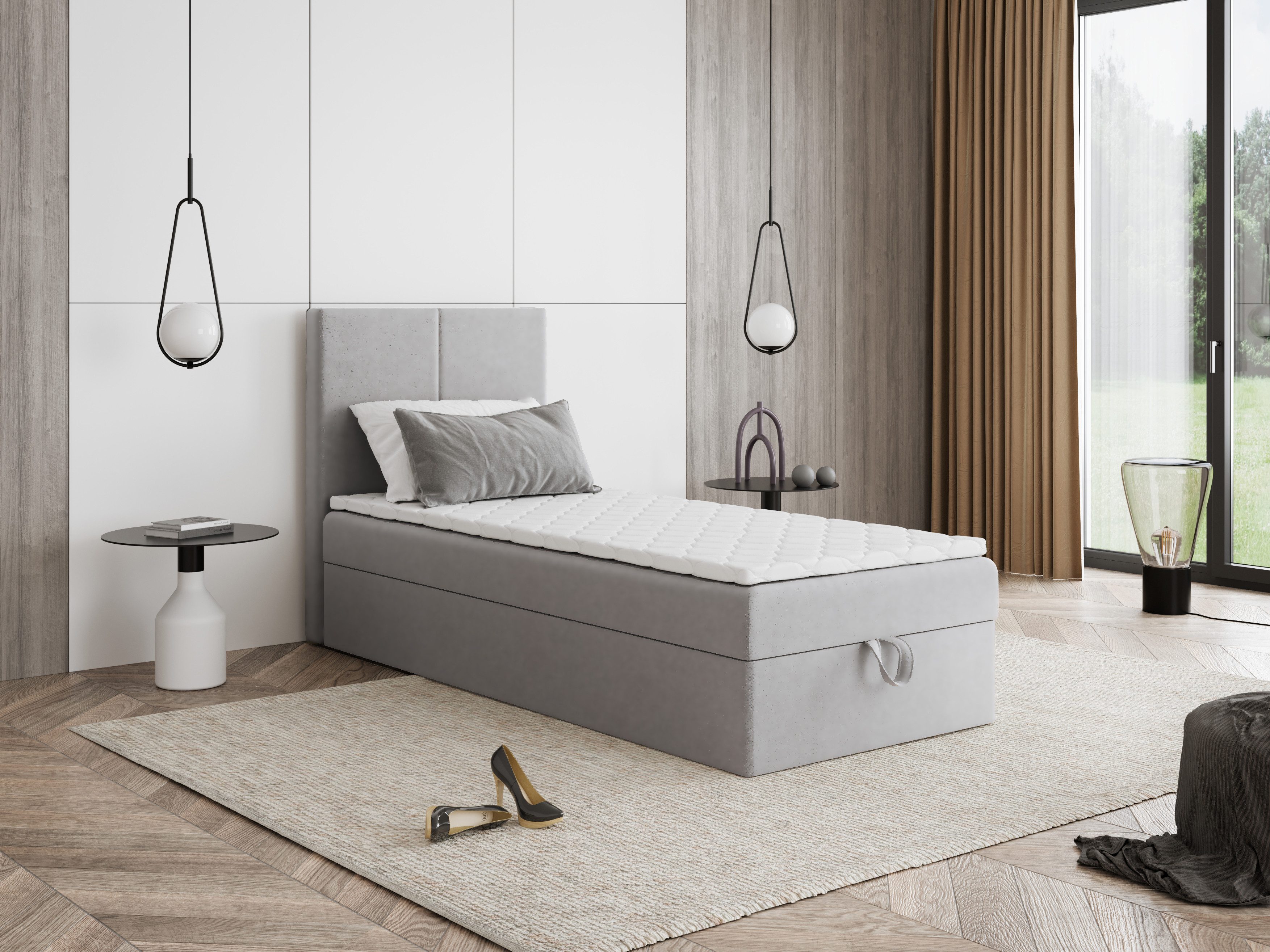 Godre Boxspringbett mit Bettkasten FARO Mini günstig online kaufen