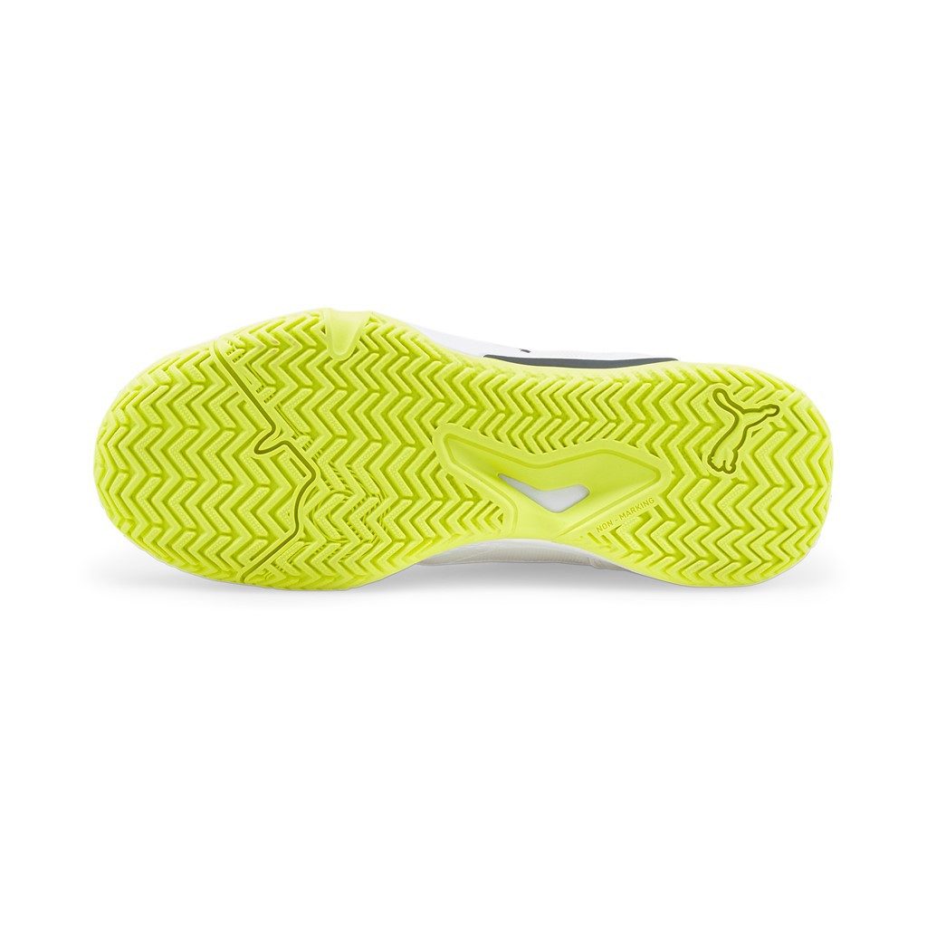 PUMA Solarsmash RCT Allcourt weiss Kinder Tennisschuh