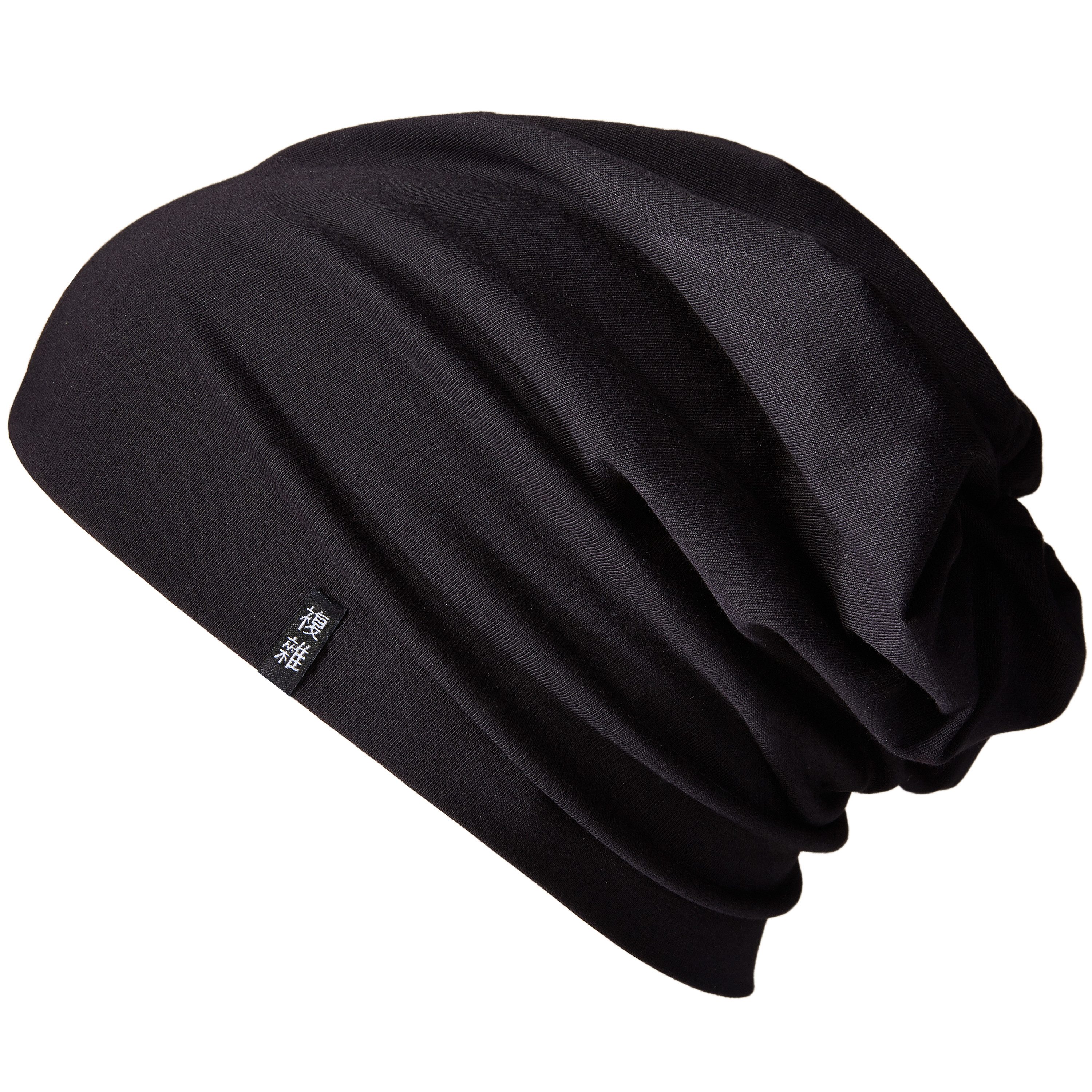 Enter the Complex Jerseymütze - Leichte Slouch Beanie - Unisex, Übergangsmütze, 95% gekämmte Baumwolle, 5% Elasthan