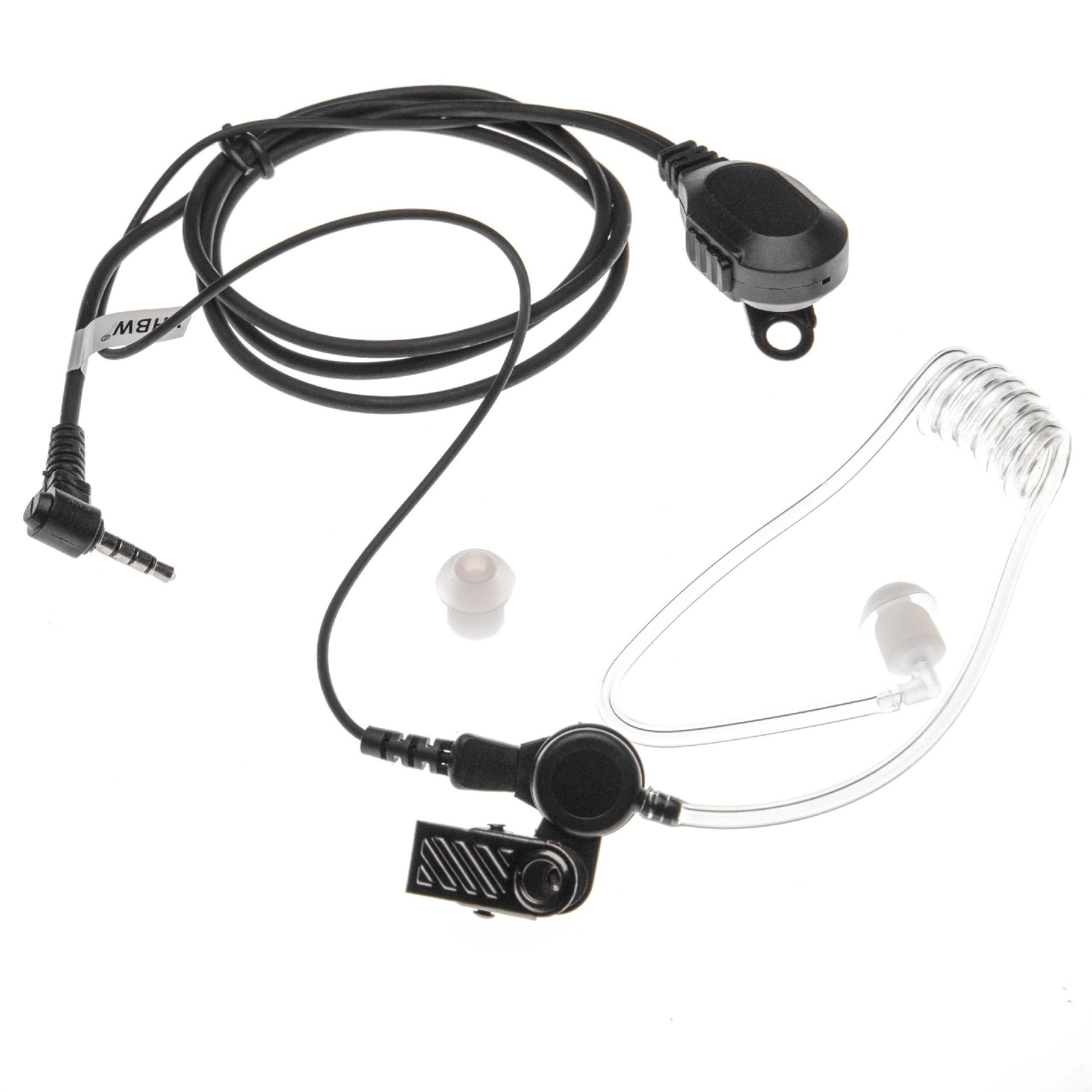 Yaesu VX-168, VX-1R, Headset für VX-150, vhbw passend VX-231, VX-210A, VX-228,