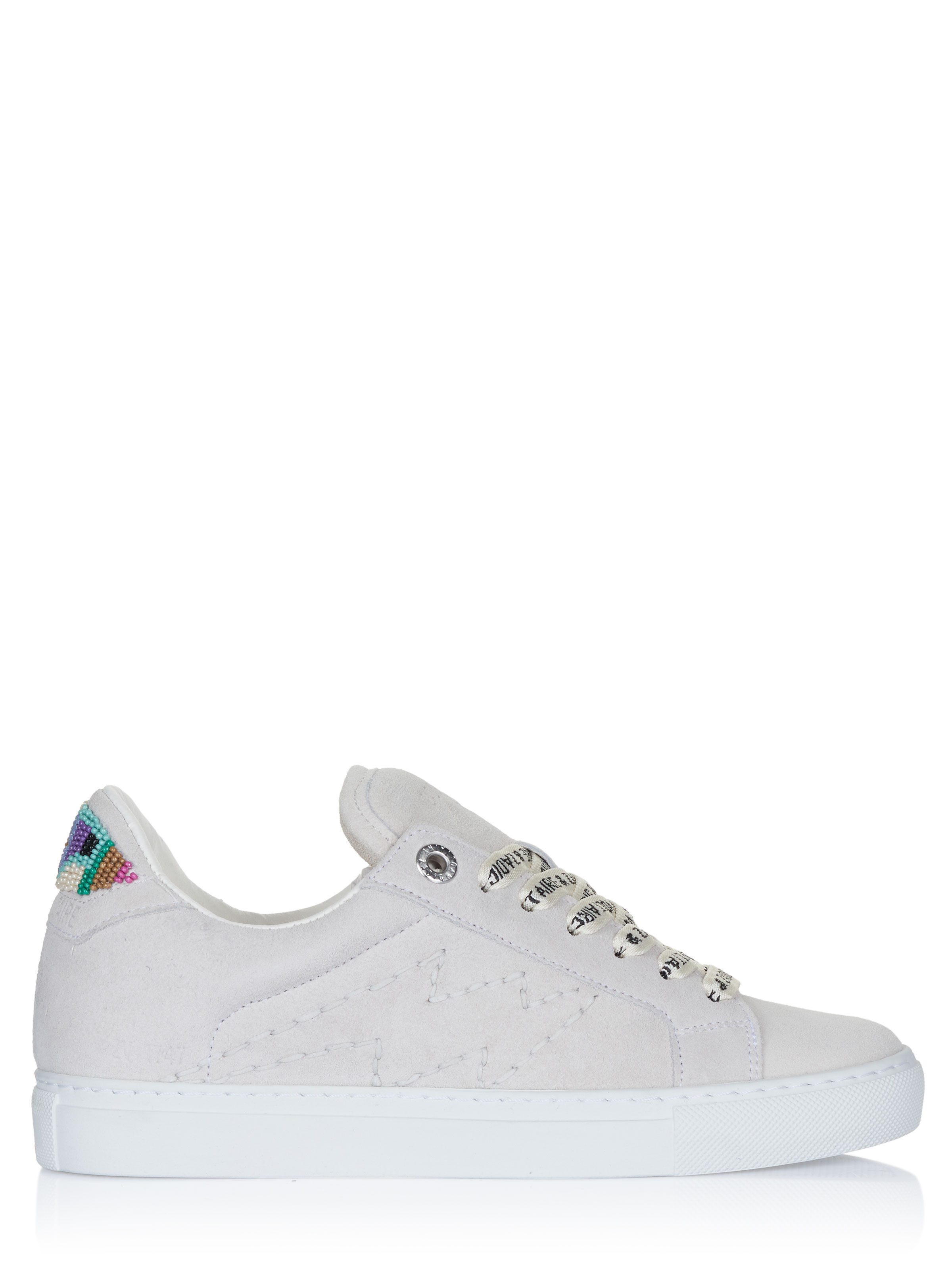 Zadig & Voltaire LA FLASH FOLK BEADS Sneaker weiß Sneaker