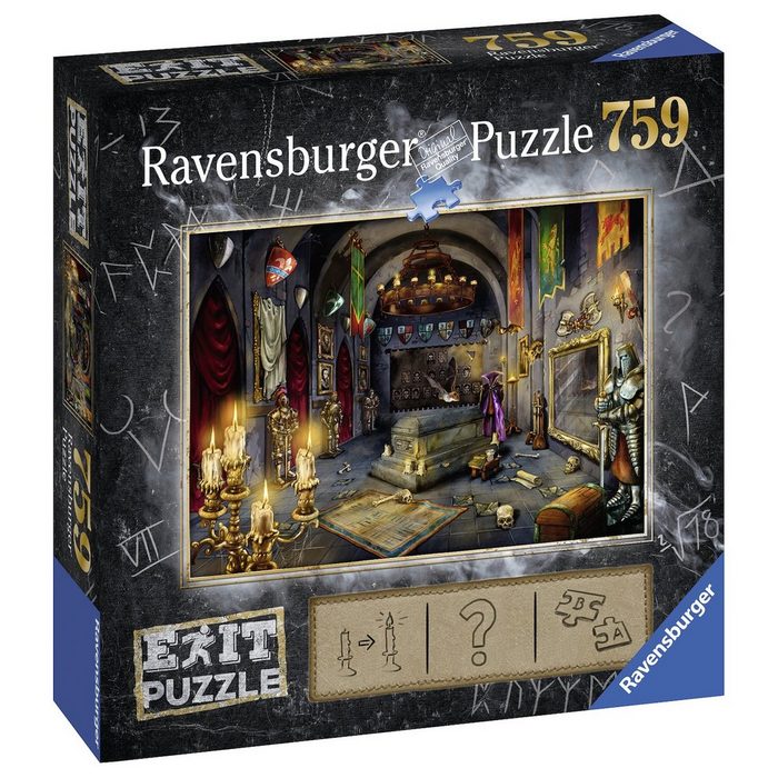 Ravensburger Puzzle 19955 Im Vampierschloss 759 Teile Puzzle Puzzleteile