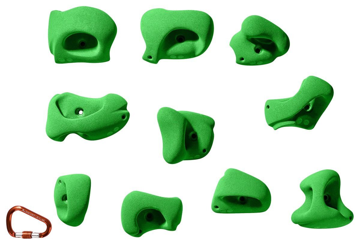 Entre Prises Kletterwand Handle Jugs XL, 10 Klettergriffe, PE, Jugs, XL - Entre Prises