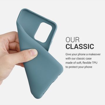 kwmobile Handyhülle Hülle für Xiaomi Redmi Note 10 / Note 10S, Hülle Silikon - Soft Handyhülle - Handy Case Cover - Arctic Night