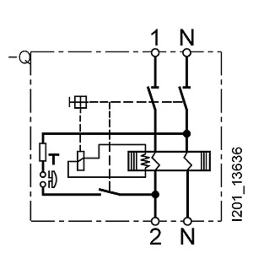 SIEMENS Sicherheitsrelais Siemens 5SV33146 FI-Schutzschalter A 2polig 40 A 0.03 A 230 V