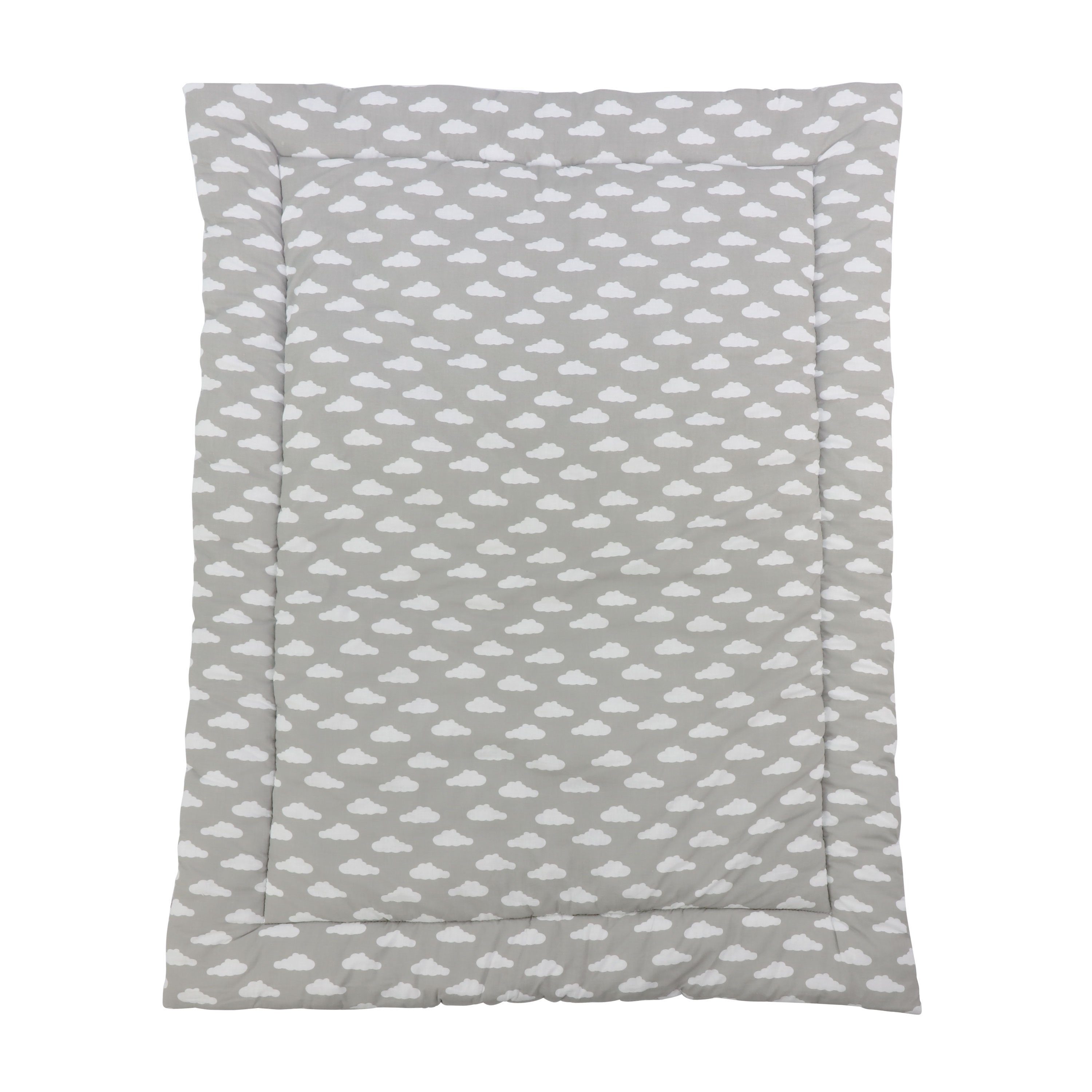 Krabbeldecke Clara (140x100cm) mit Wolken-Muster, Puckdaddy GmbH