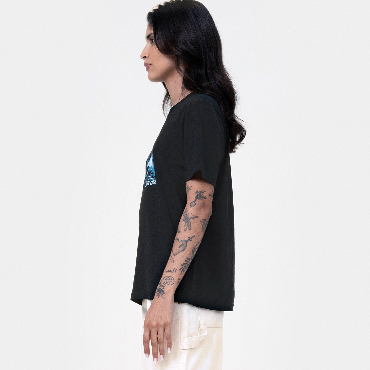 Santa Cruz T-Shirt WOODLAND MINI STRIP FRONT T-SHIRT