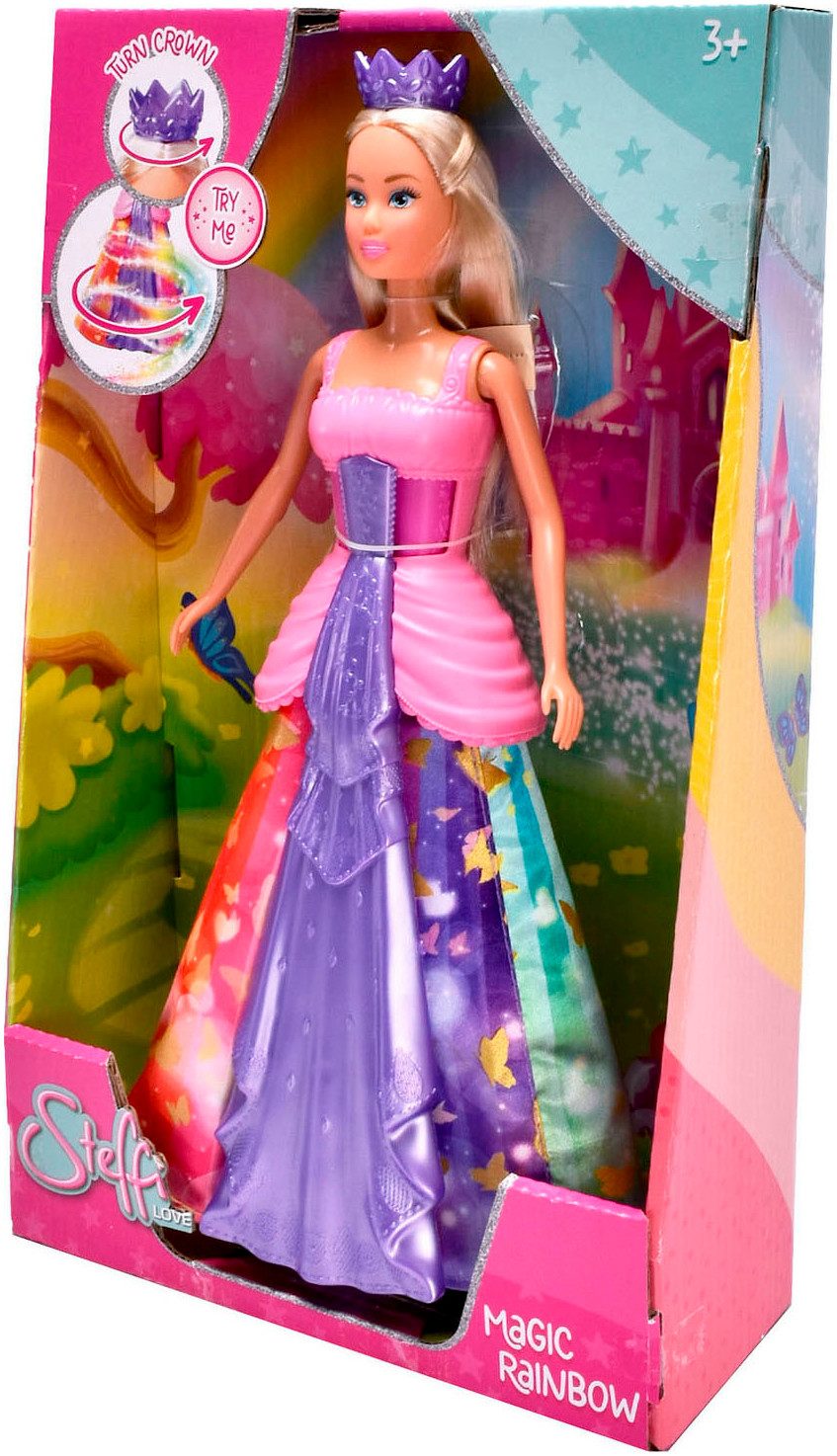 SIMBA Anziehpuppe Steffi Love, Magic Rainbow günstig online kaufen