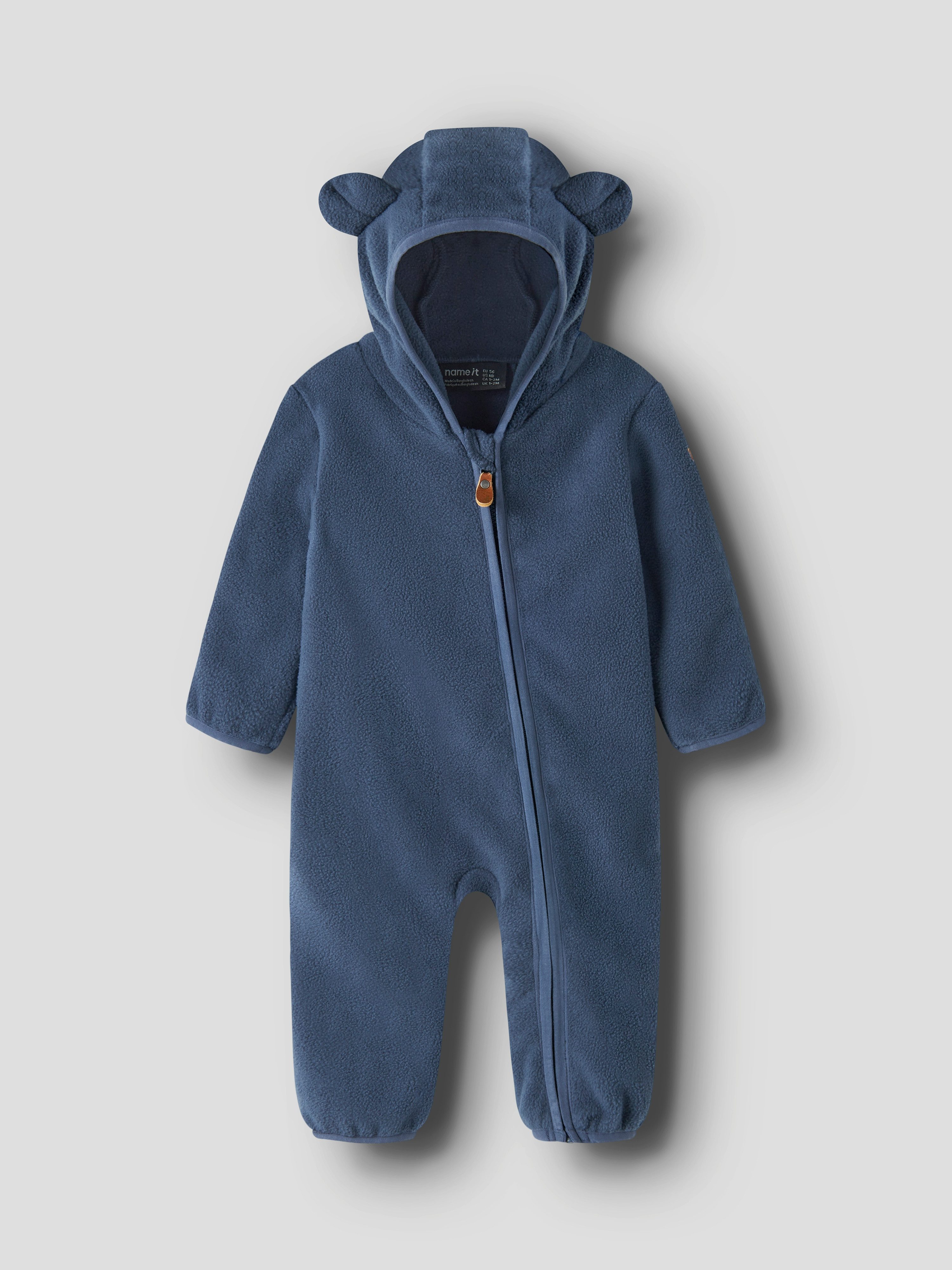 Name It Fleeceoverall NBNMEEKO FLEECE SUIT MELANGE NOOS Kunstfaser