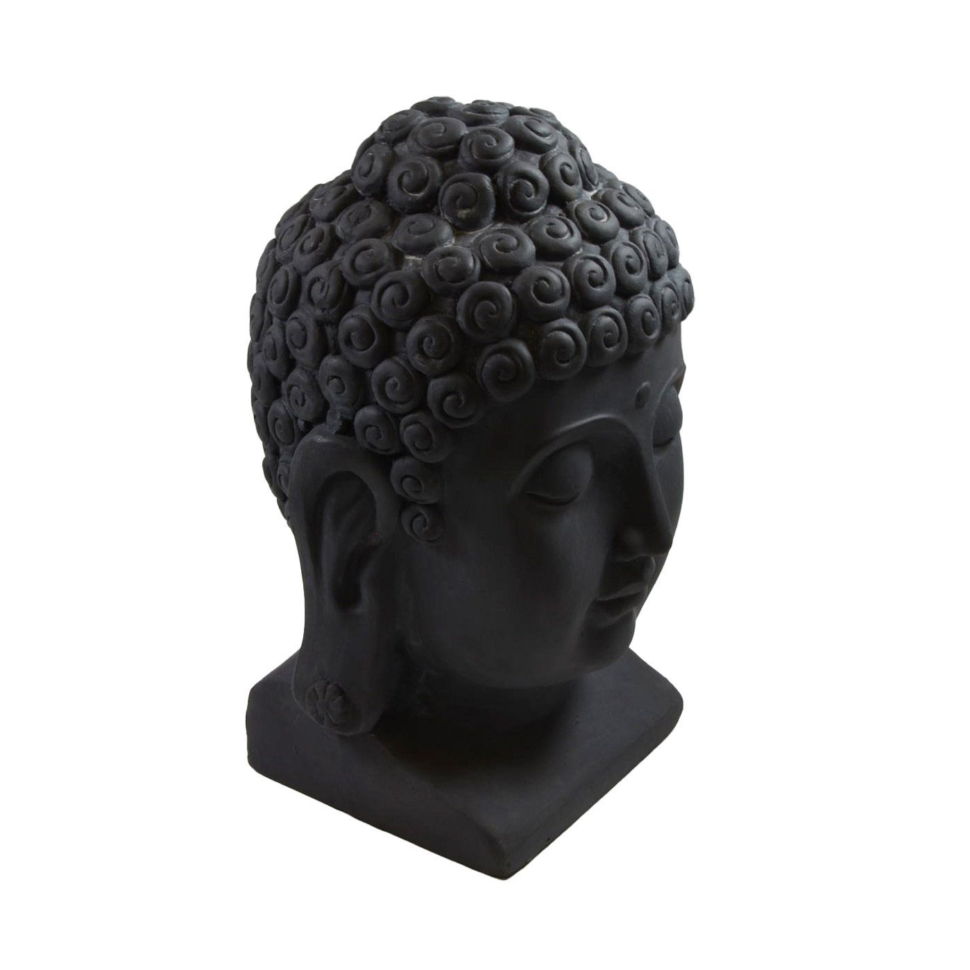 cm H B&S Feng Buddha Deko 40 Figur Steinfigur Shui Dekofigur Kopf Skulptur groß