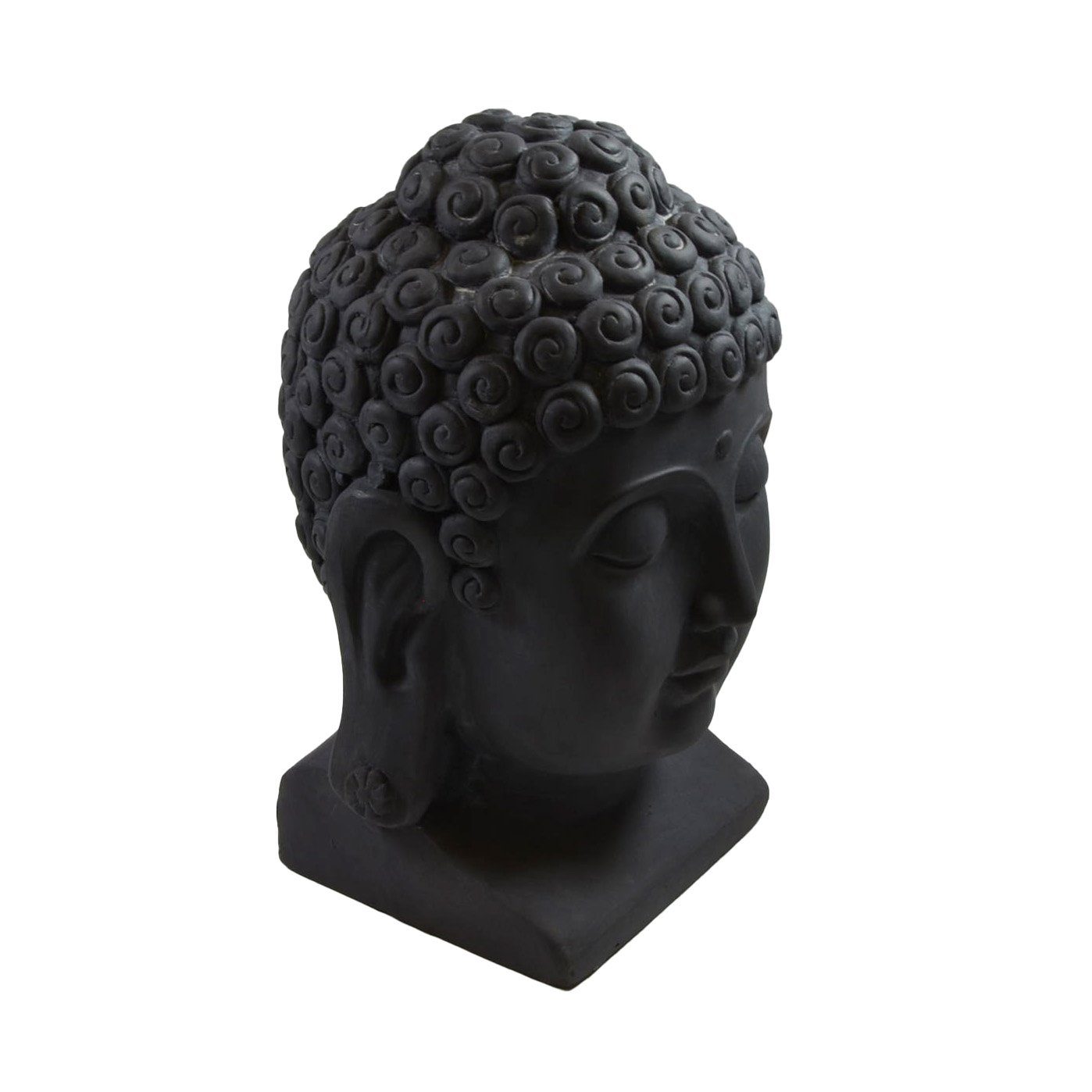 40 Skulptur Steinfigur Deko Kopf B&S Feng Figur groß Buddha Shui H Dekofigur cm