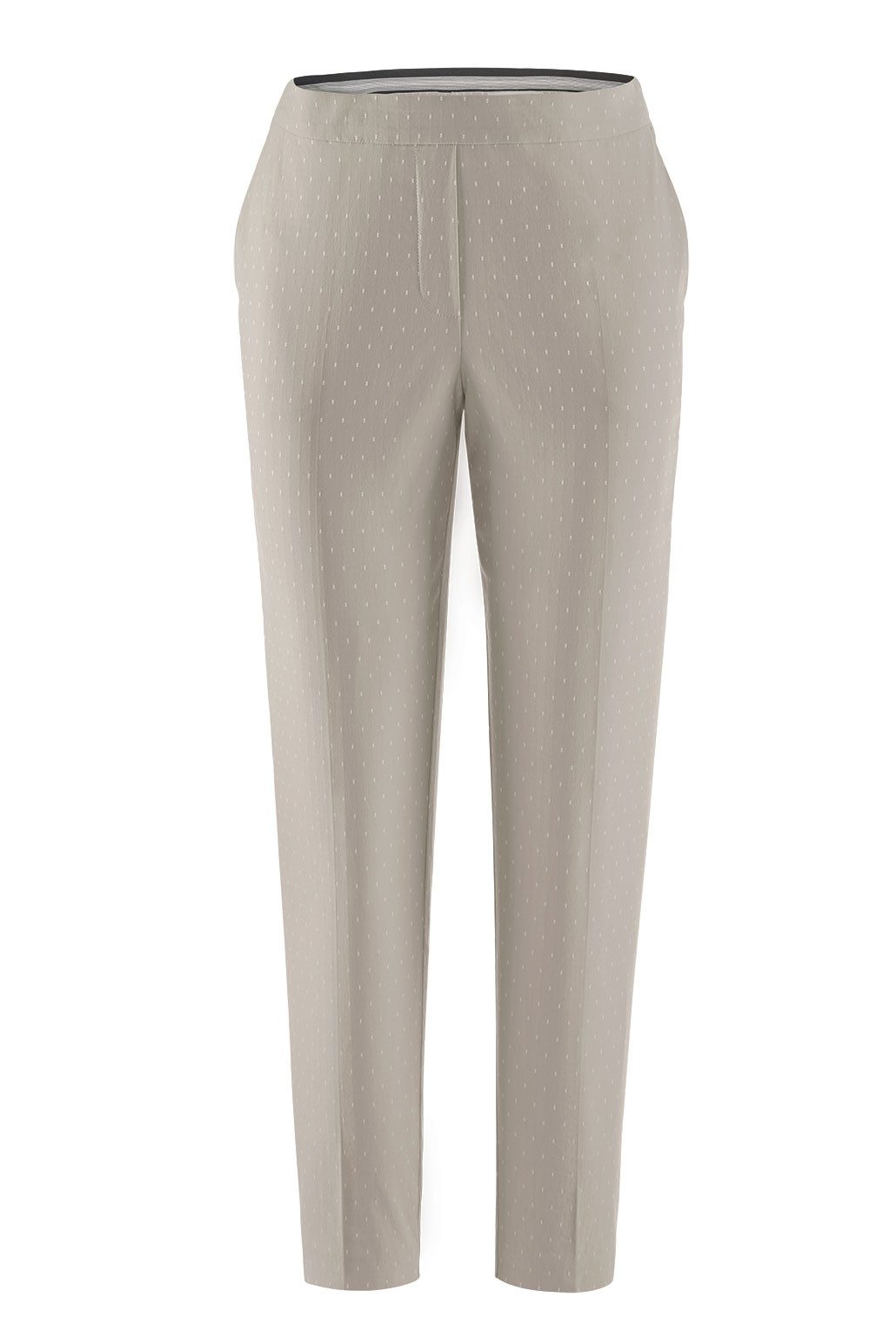Stretch-Hose Cannes2-708-19014, schmale Stretch-Hose gemustert